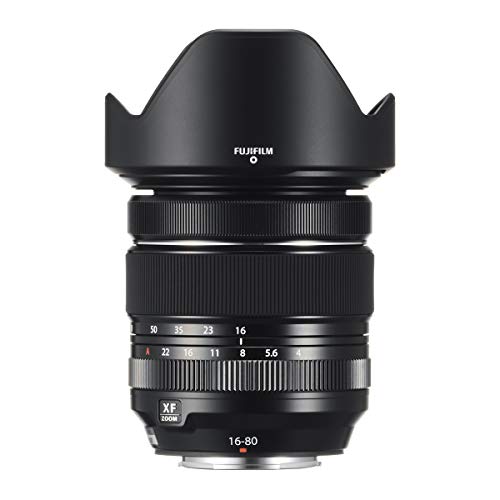 Fujifilm XF 16-80mm F4 R OIS WR Weather-Resistant Zoom Lens for X-Mount Cameras - Perfect for Travel, Landscape & Portrait Photography