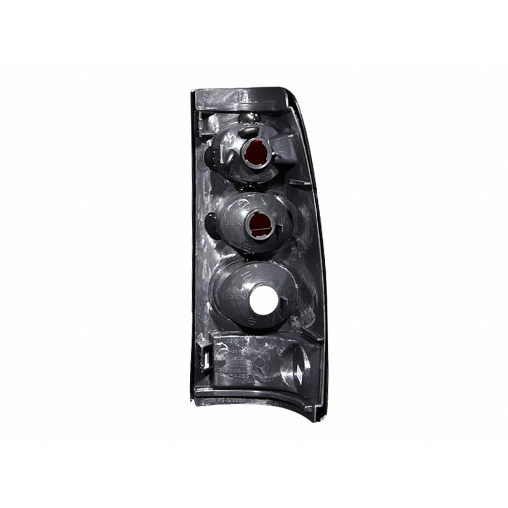 ANZO Dark Smoke Tail Lights for Chevy Silverado 2500 HD 1999-2002 | 211160 | Upgrade Your Truck's Style & Visibility for Night Driving