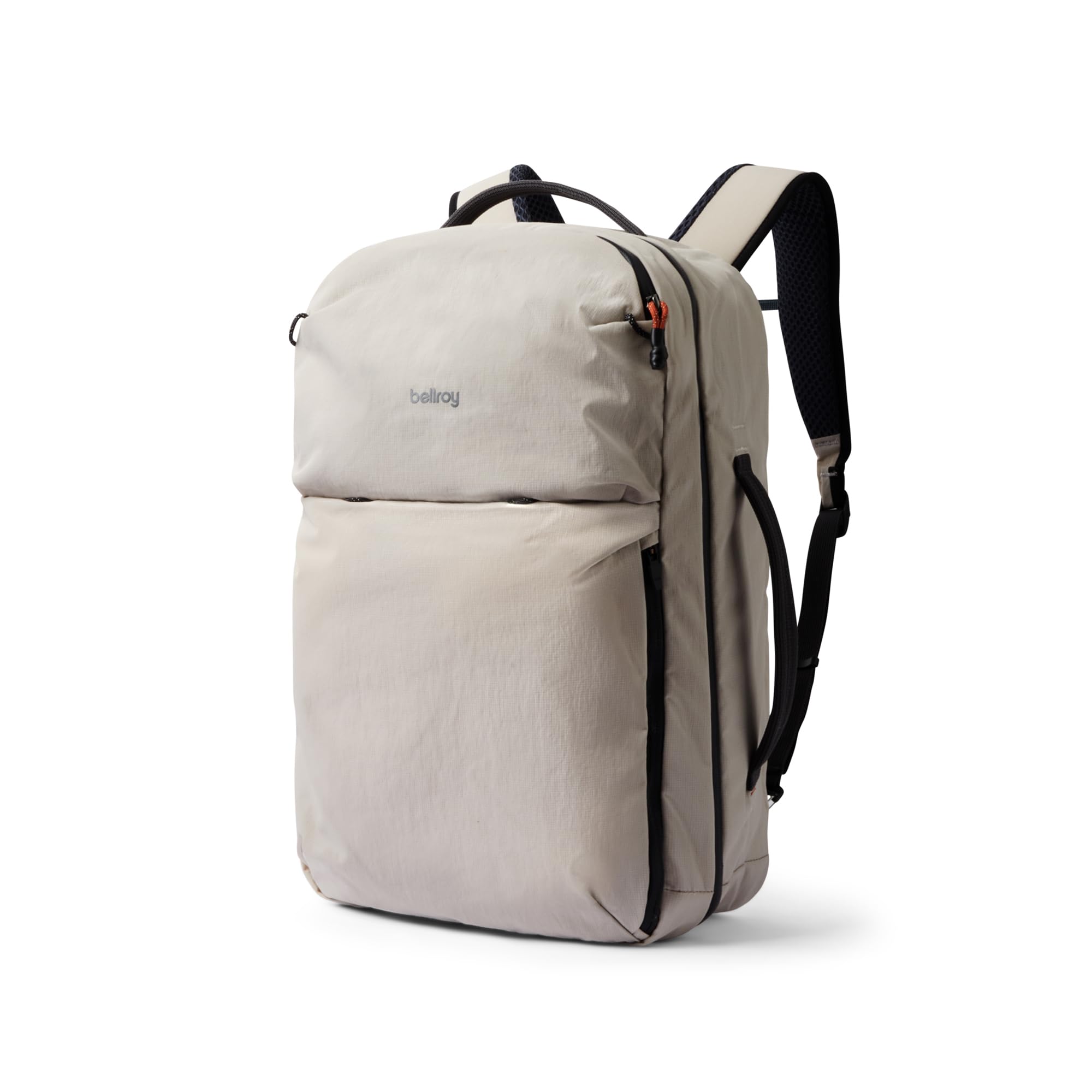 Bellroy Lite Travel Pack 30L - Lightweight Carry-On Backpack for International Travel with Laptop Pocket, Interior Packing Cells & Tuck-Away Shoulder Straps - Perfect for Business Trips, Weekend Getaways & Adventure Travel - Ash