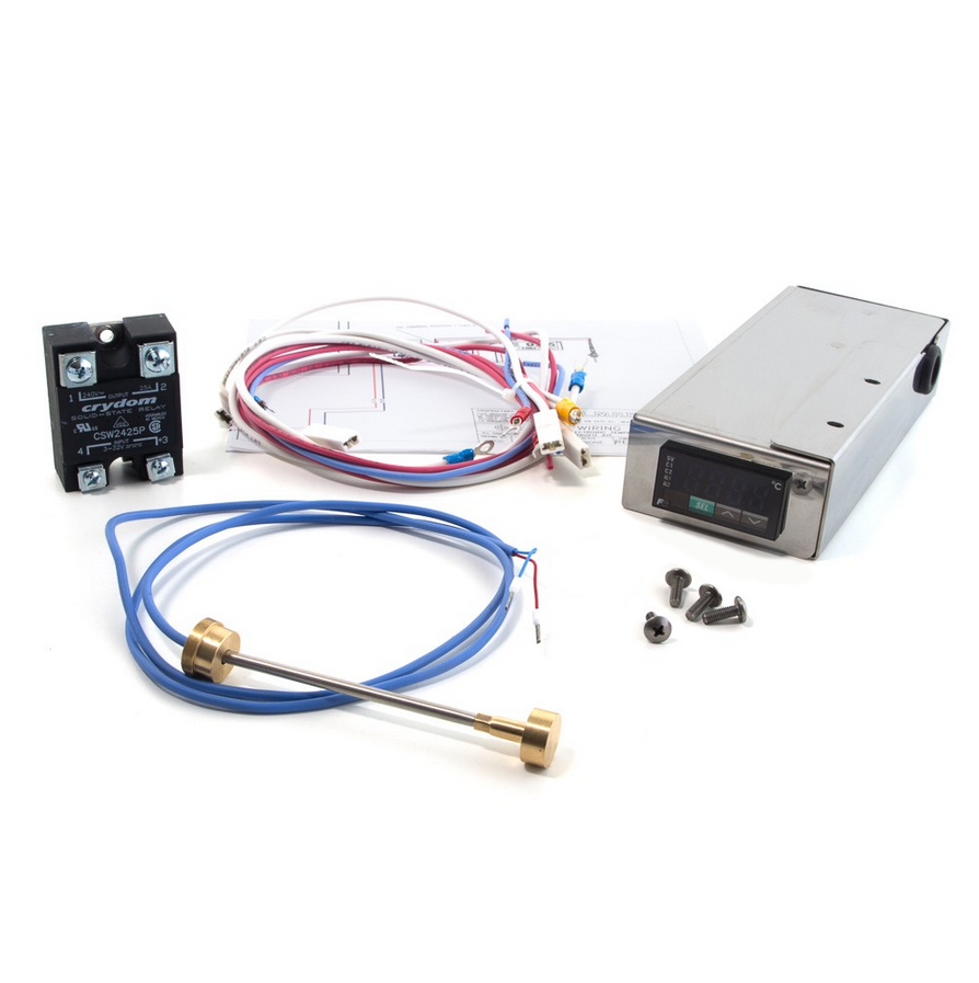 La Marzocco Coffee Boiler PID Kit with Brass E.2.042 Probe - Professional Espresso Machine Temperature Control Upgrade for Home & Cafe Use