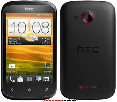 HTC Desire C Unlocked Smartphone - White | 4G LTE, Dual SIM, Android | Perfect for Travel, Business & Everyday Use