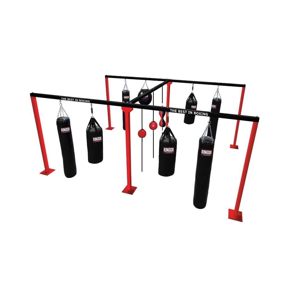 Ringside Gym Stand - Heavy Duty Boxing Equipment Stand for Punching Bags & Training Gear | Perfect for Home Gyms, Boxing Clubs & Martial Arts Studios