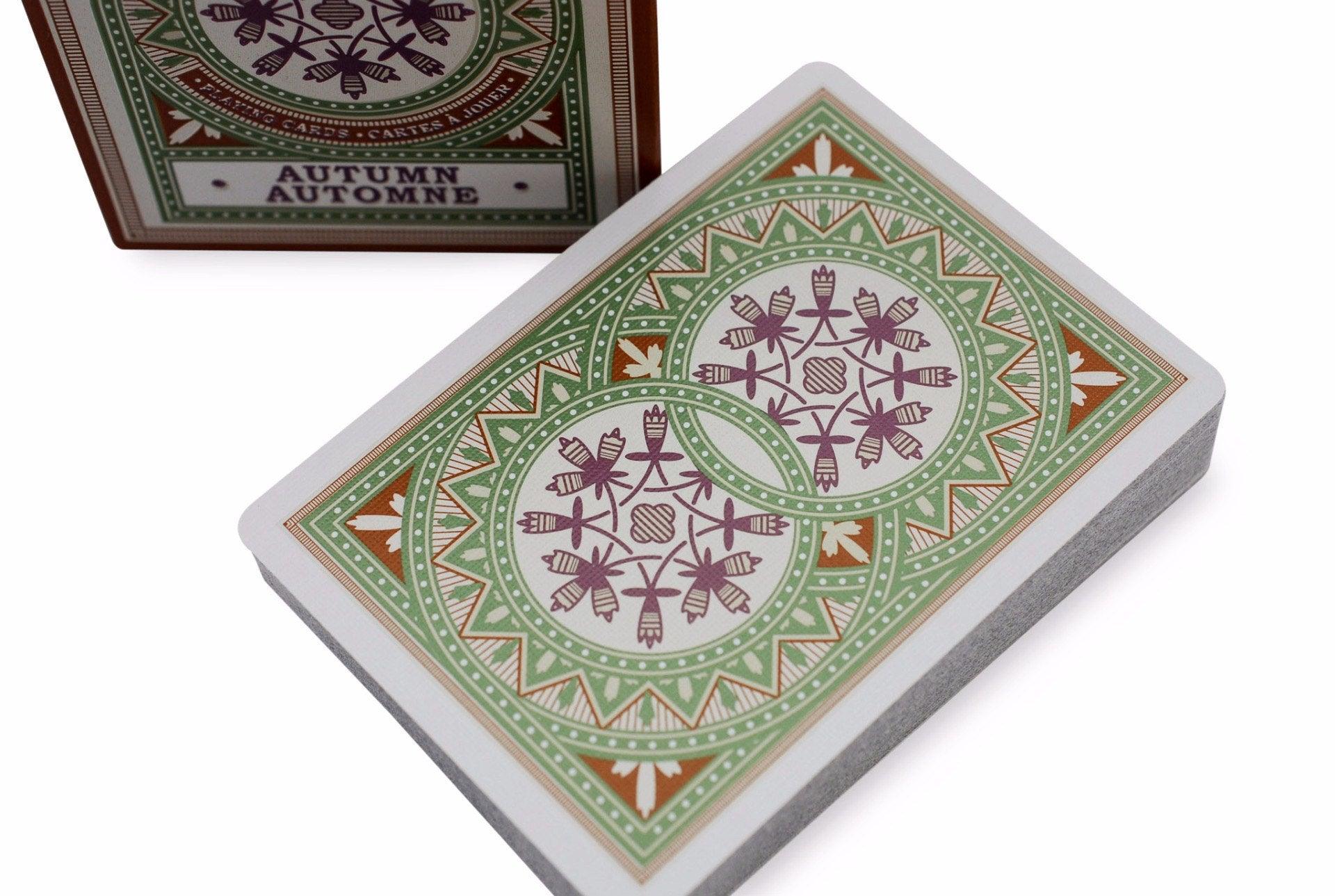 Bicycle® Autumn Playing Cards - Premium Poker Cards for Games, Magic Tricks & Collectibles - Perfect for Halloween, Thanksgiving & Fall Gatherings