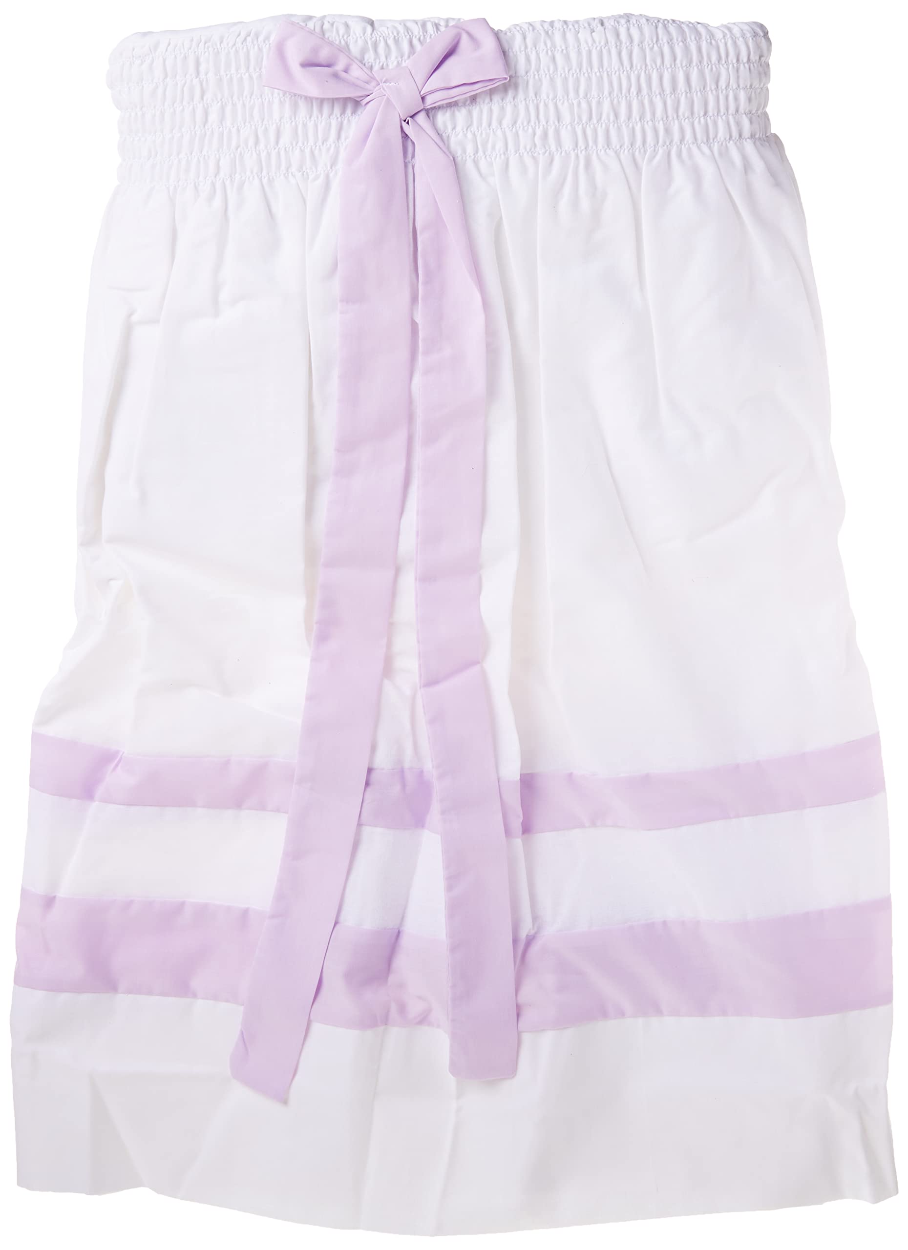 Modern Hotel Style Baby Doll Bassinet Skirt - Lavender Crib Bedding for American Girl Dolls & 18