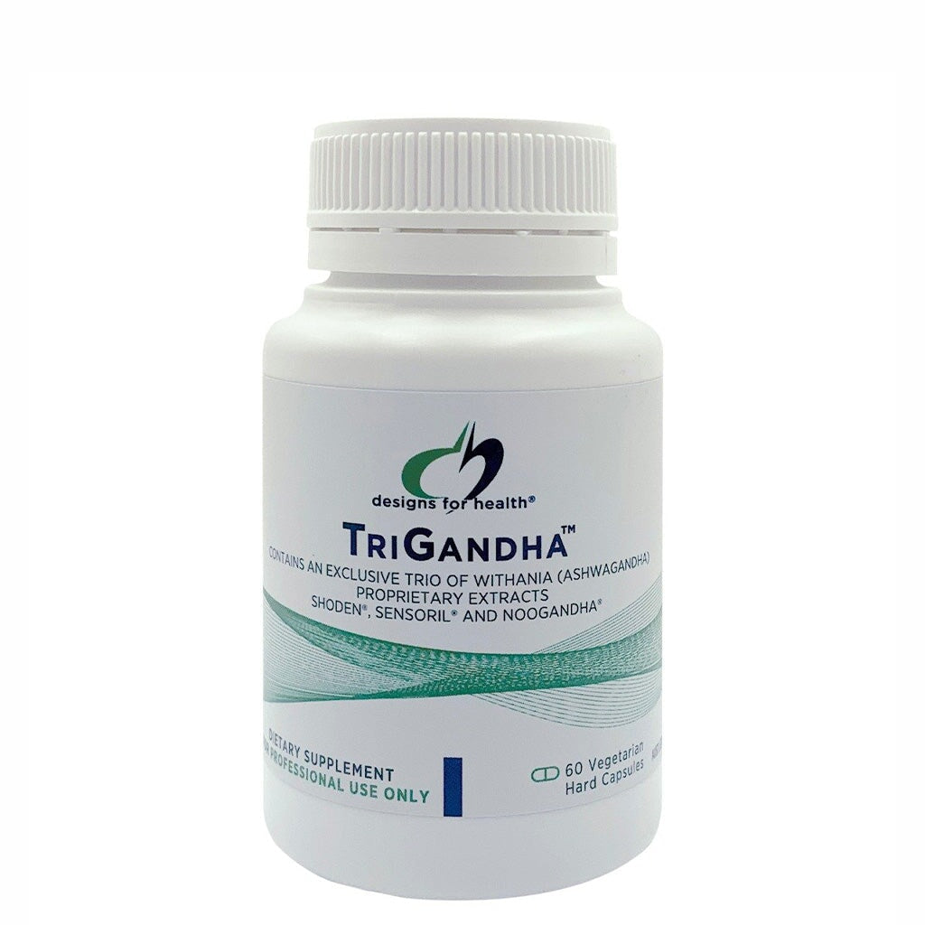 Designs For Health TriGandha - Premium Ayurvedic Herbal Supplement for Digestive Support & Detox - Ideal for Gut Health, Cleansing & Holistic Wellness Routines