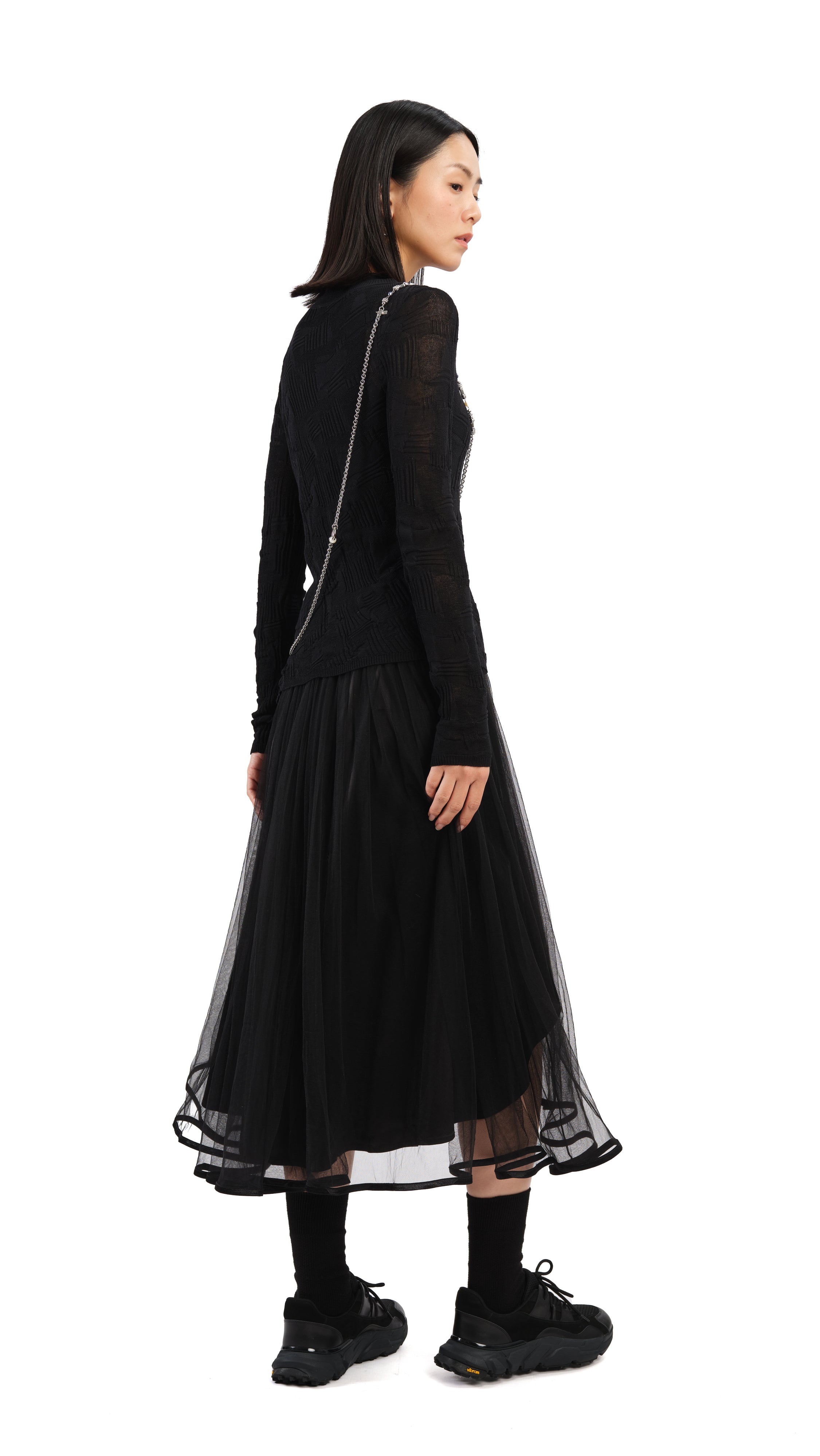 Breathable Volume Mesh Skirt for Women - Lightweight & Flowy Summer Skirt for Casual Wear, Beach, and Outdoor Activities