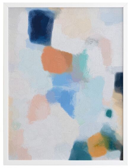 Daydream Framed Art Print - Modern Wall Decor for Living Room, Bedroom & Office - Ready to Hang Canvas Painting for Home & Office Decor