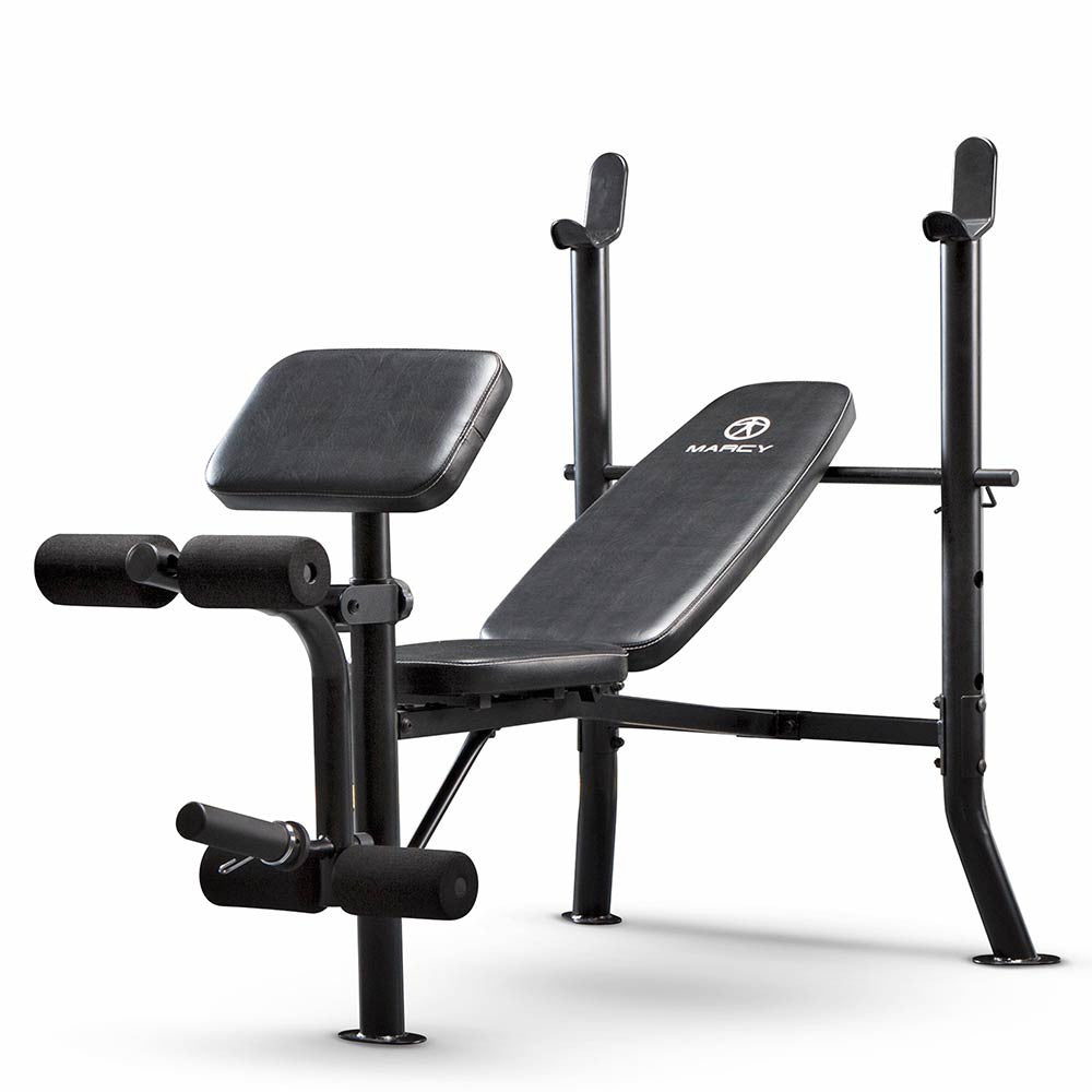 Marcy MWB-382 Standard Weight Bench for Home Gym Workouts - Perfect for Strength Training & Bodybuilding Exercises