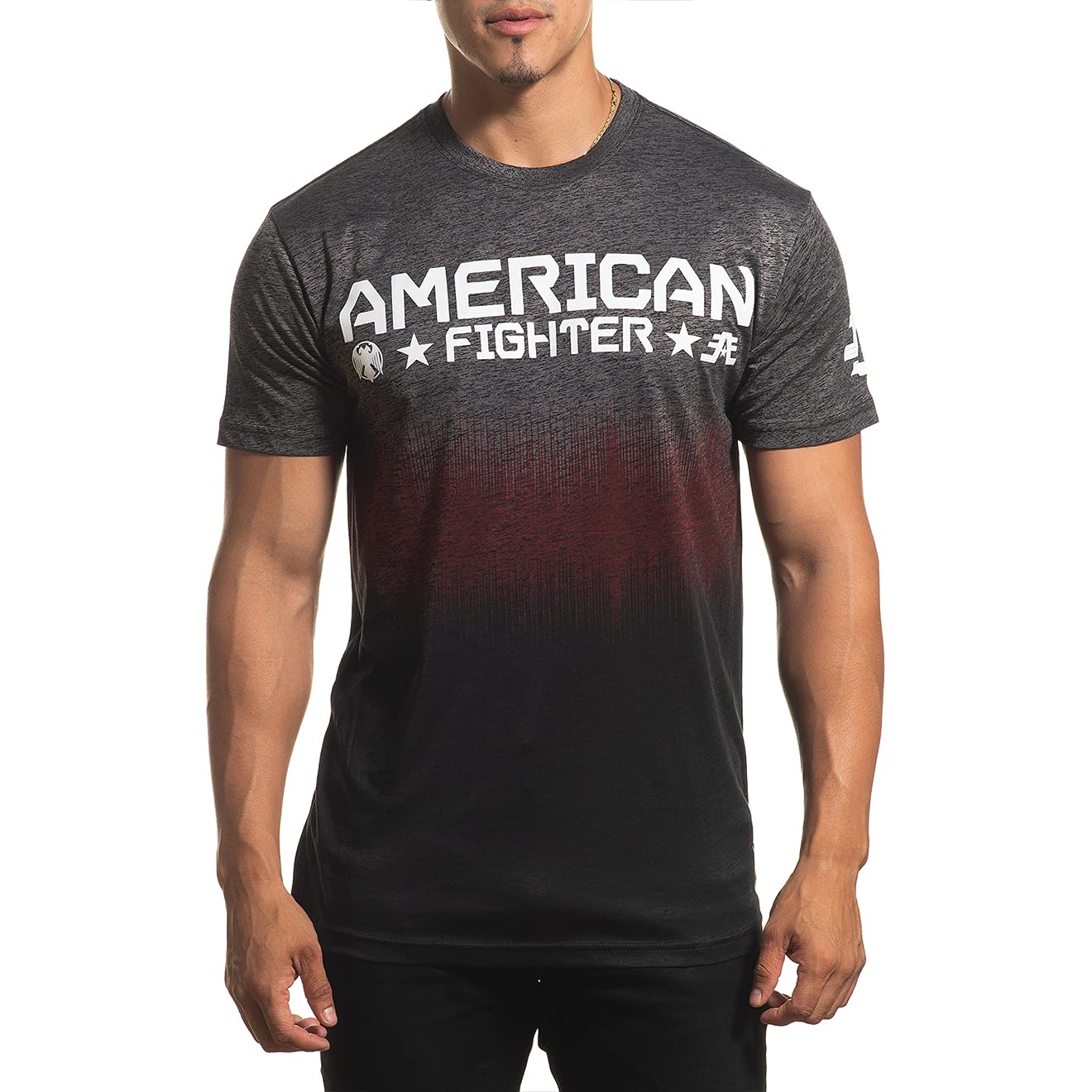American Fighter Men's Sublimated Graphic T-Shirt - Colorful Short Sleeve Casual Shirt for Gym, Workout & Streetwear | Comfortable & Stylish Men's Fashion