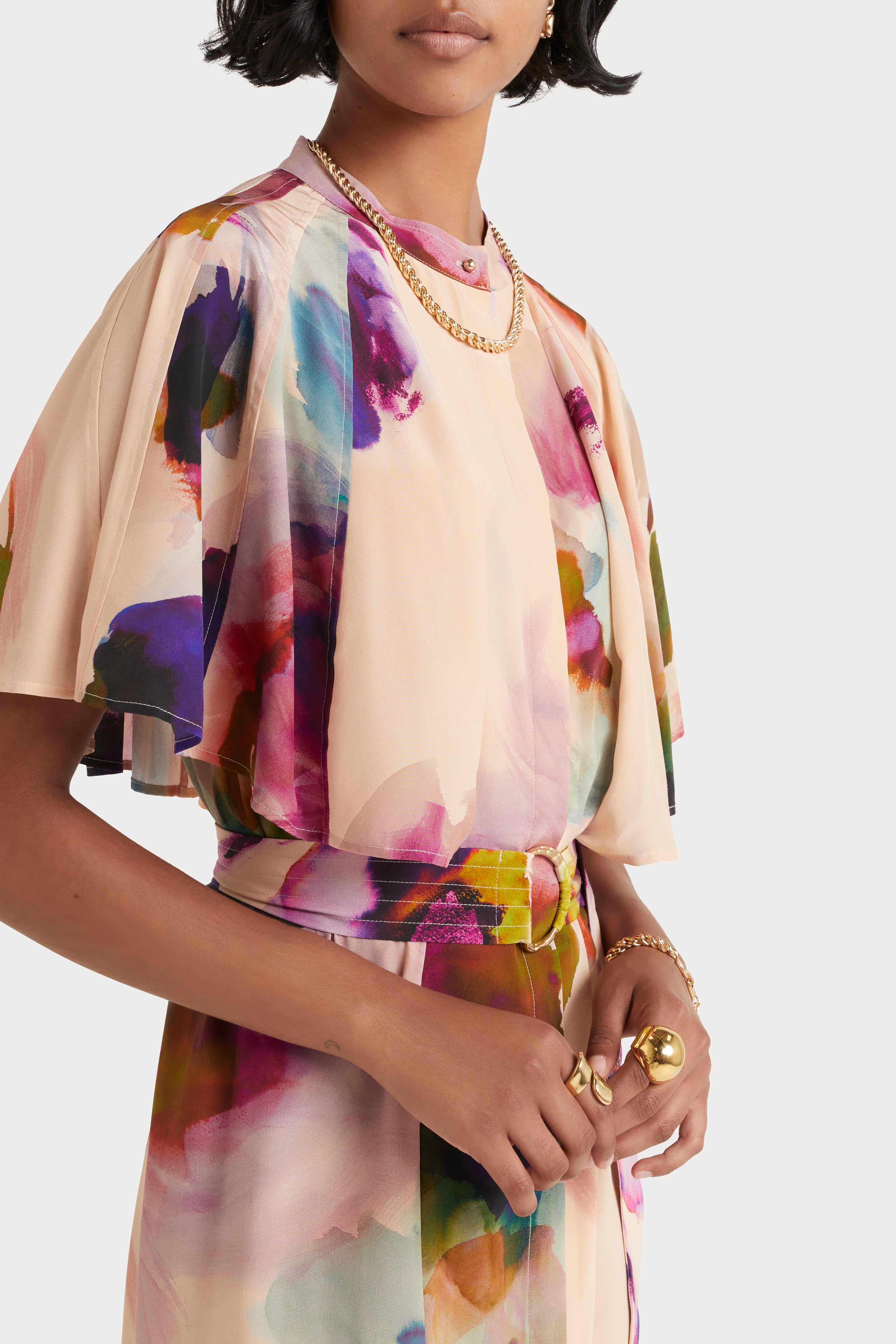 Husk Kala Dress - Floral Print Maxi Dress for Women | Boho Chic Summer Dress for Beach, Vacation & Casual Wear