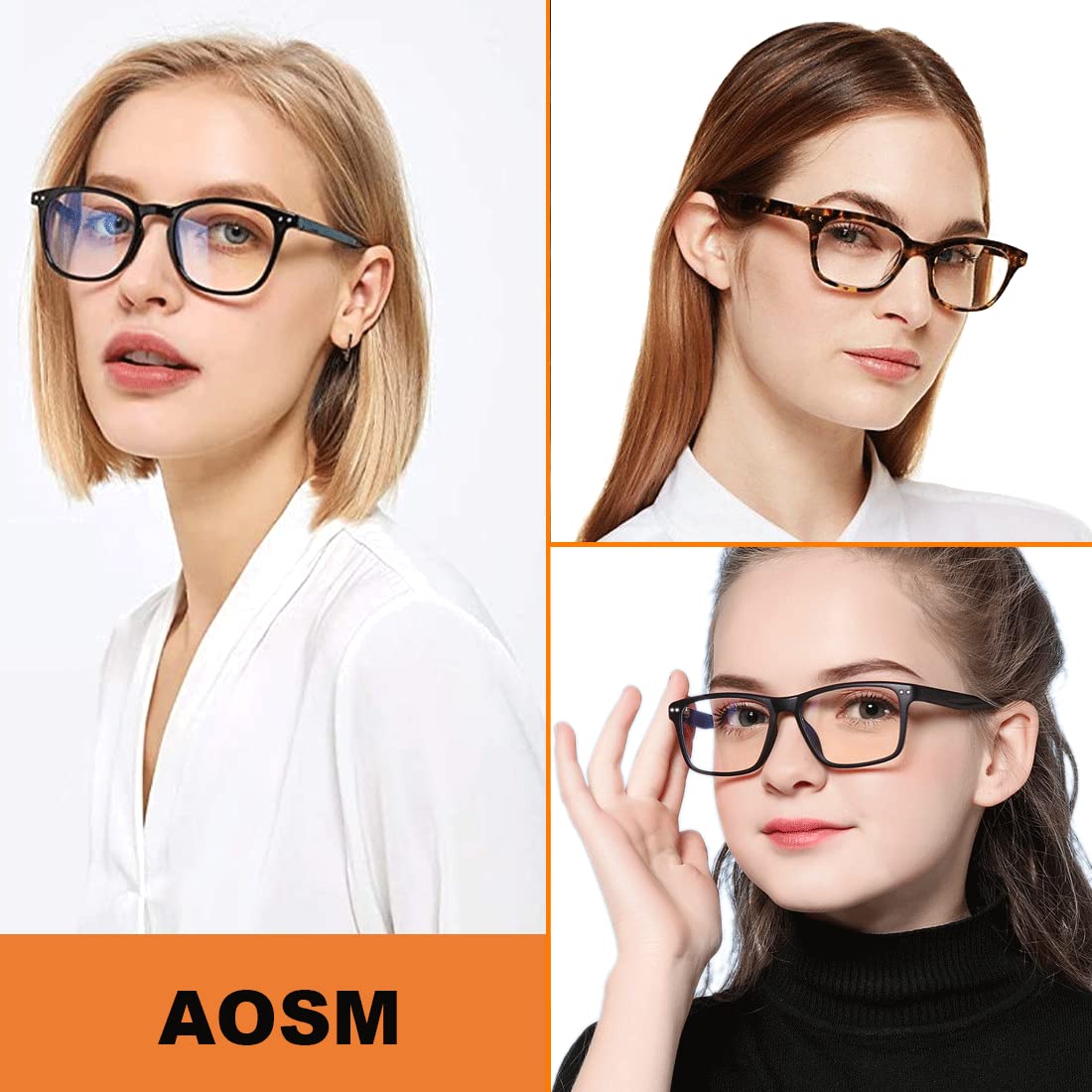 Blue Light Blocking Glasses for Men & Women - Anti Glare UV Protection for Computer Use & Eye Strain Relief