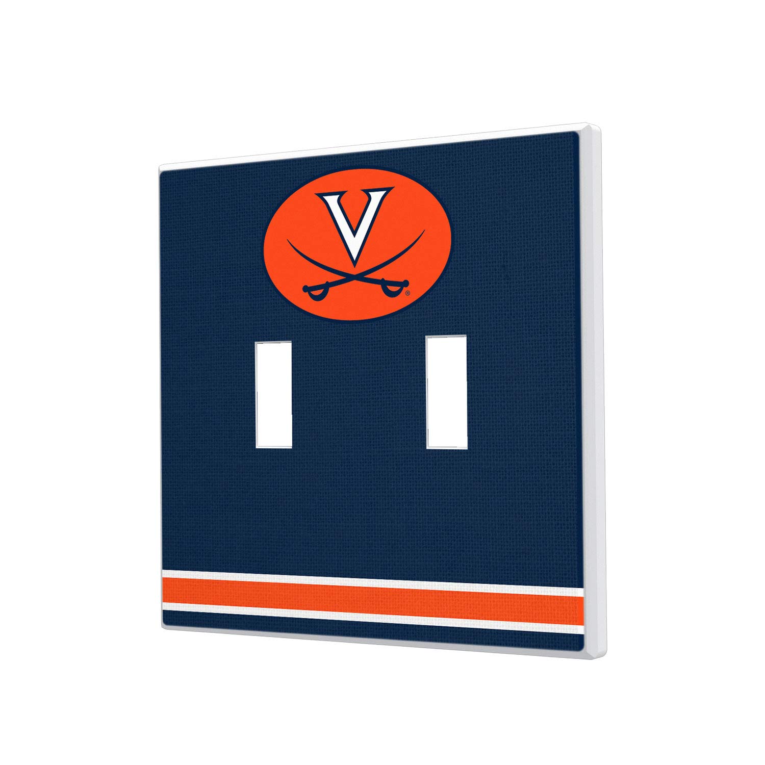 NCAA Team Logo Light Switch Plate Cover - Durable Unisex Design for College Sports Fans - Perfect for Dorm Room, Game Room, or Home Decor