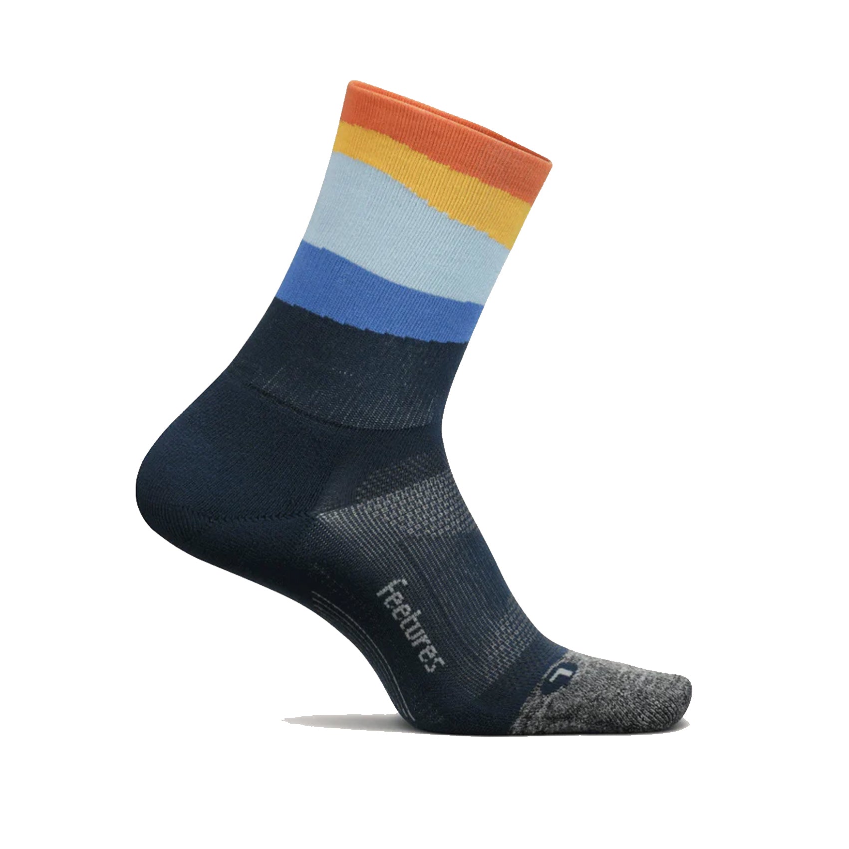 Feetures Elite Ultra Light Cushion Mini Crew Socks for Men & Women - Perfect for Running, Hiking & Everyday Comfort