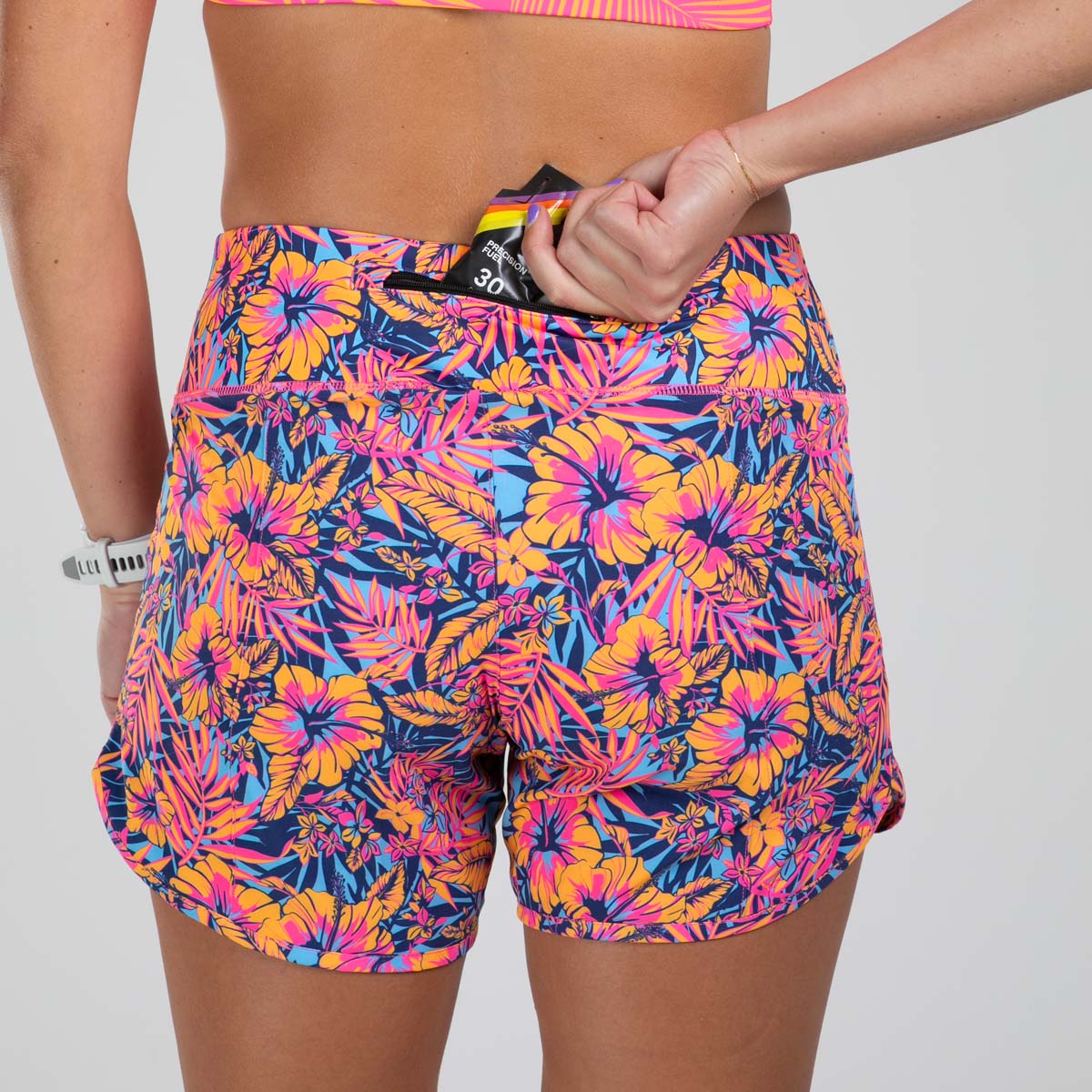 Women's Running Shorts - Limited Edition Club Aloha 6-Inch Inseam for Workouts & Yoga | Breathable Athletic Shorts for Women