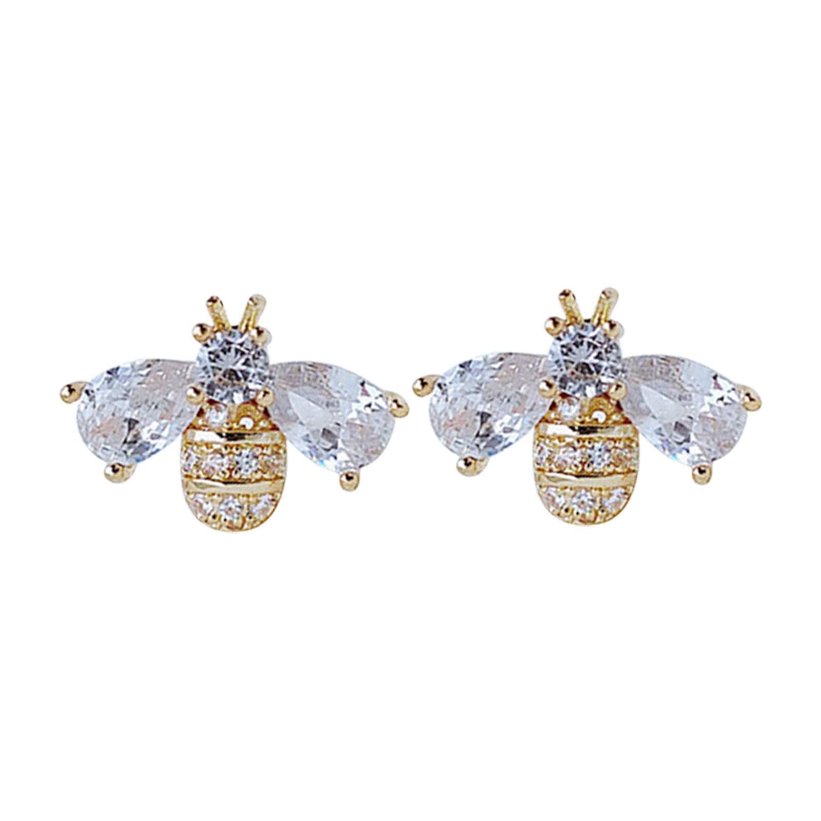 Sparkling Diamond Stud Earrings for Women - Crystal Owl Design, Hypoallergenic Sterling Silver Jewelry - Perfect for Parties, Weddings & Everyday Elegance