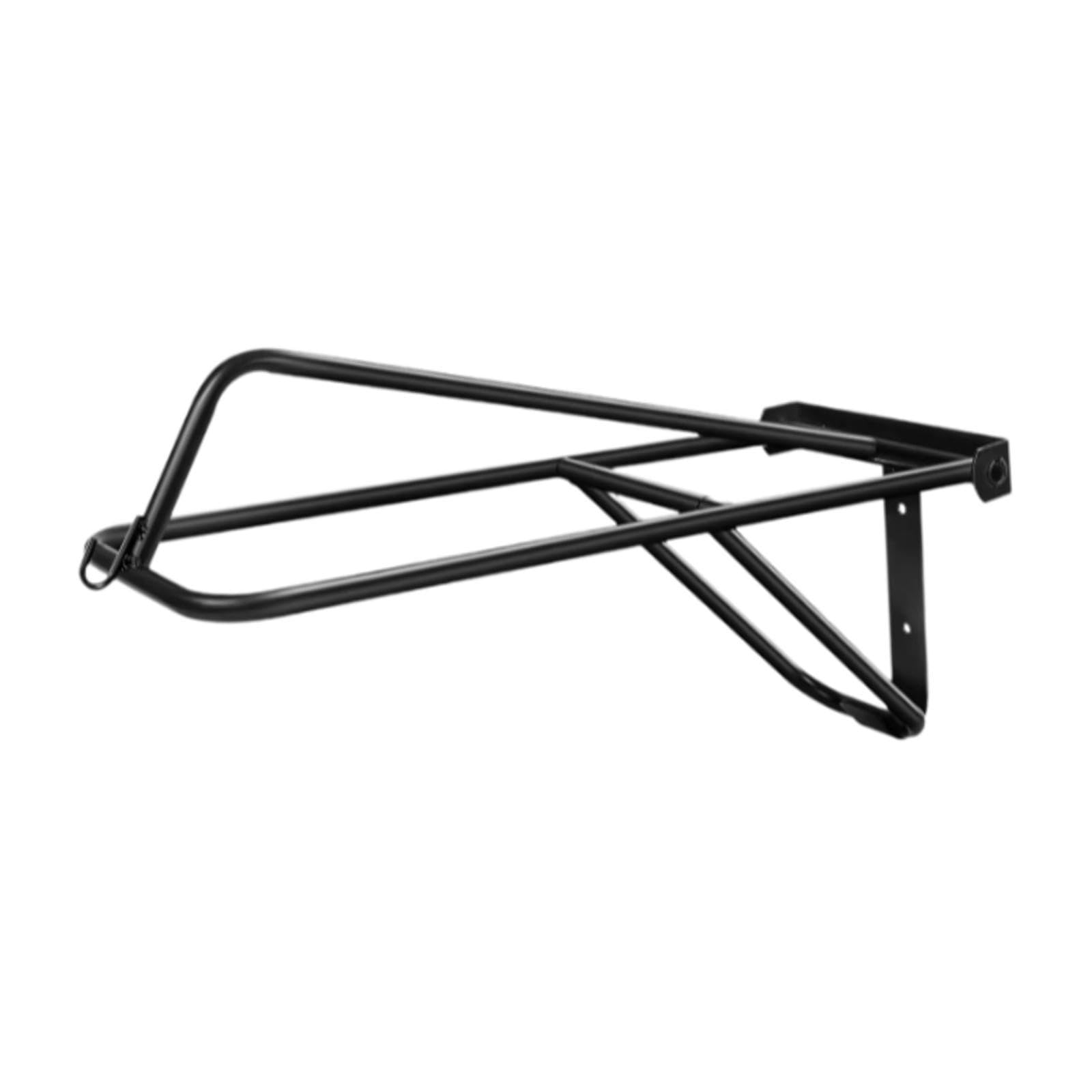 Amagogo Folding Horse Saddle Rack - Wall Mounted Saddle Storage Stand for Barn & Tack Room - Durable Black Saddle Pad Organizer | Perfect for Equestrian Gear Organization & Stable Accessories