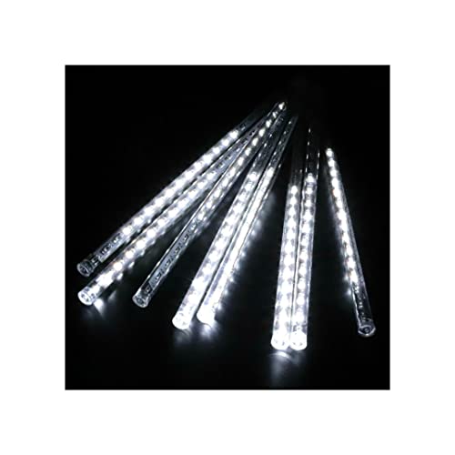 Waterproof LED Meteor Shower Christmas Lights - Outdoor Holiday Decorations for Roof, Yard & Garden (100ft String Lights) | Perfect for Christmas, Halloween, Parties & Wedding Decor
