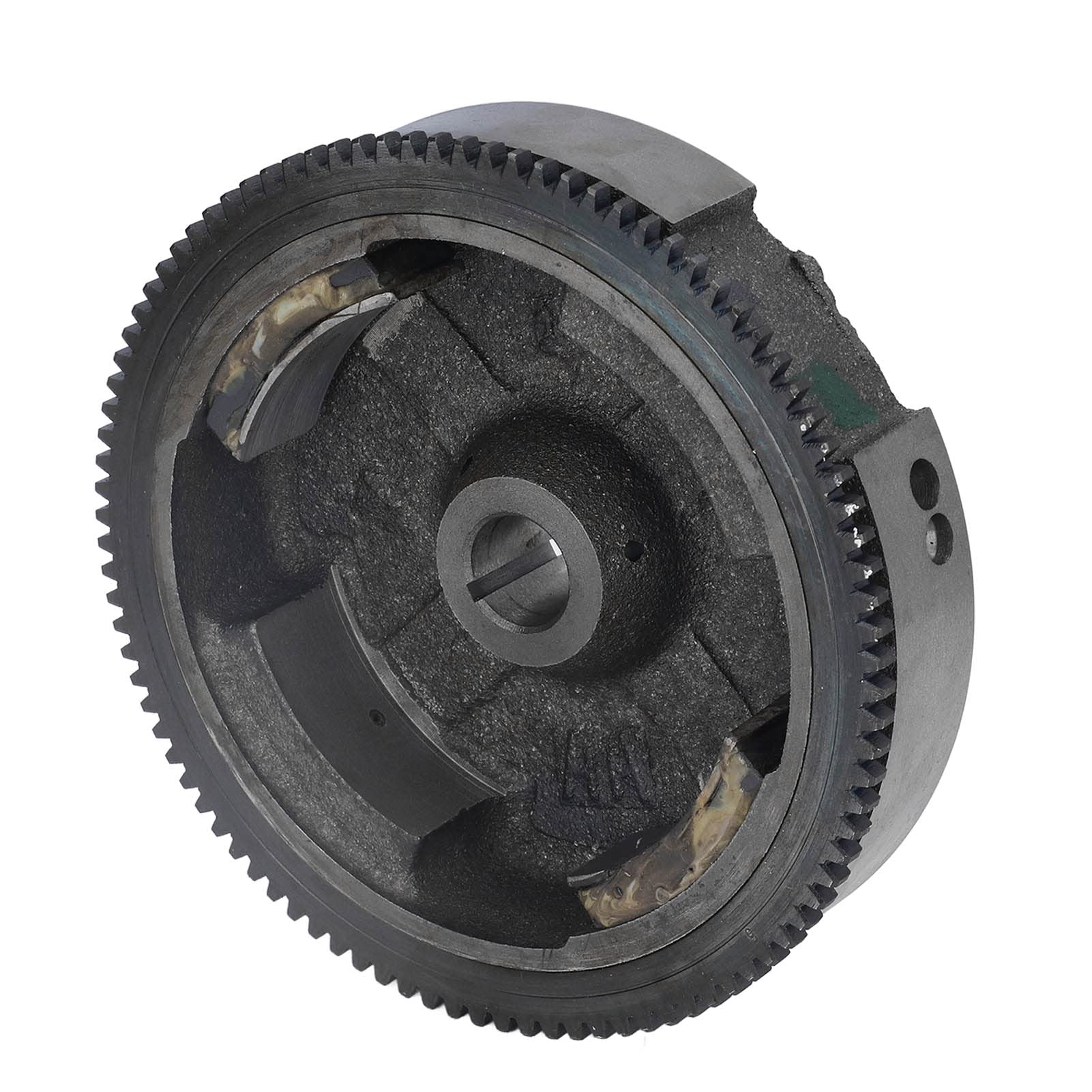 Zerodis Easy Installation Electric Flywheel Starter Replacement with Magnet for 173F 177F Gasoline Generator - Perfect for Emergency Power Backup & Outdoor Camping