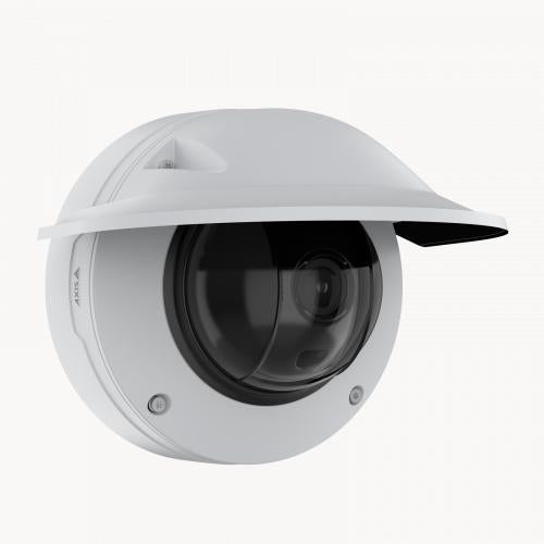 Axis Communications Q3538 SLVE 4K UHD Outdoor Dome Security Camera with Night Vision & Built-in Heater - Weatherproof IP Surveillance for Home, Business & Parking Lot Monitoring