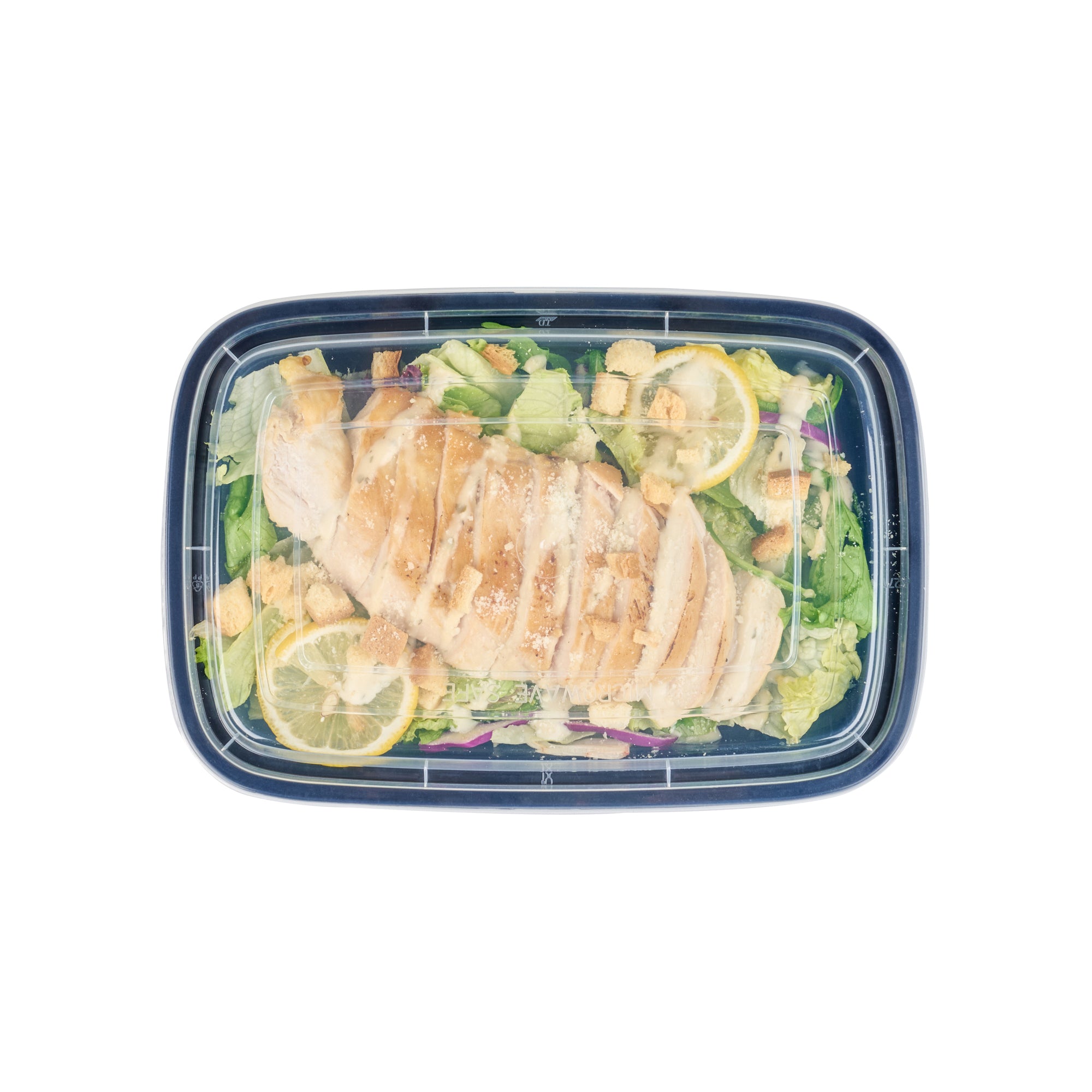 28 oz Black Plastic To Go Containers with Clear Lids - 50 Pack, Microwave Safe Food Storage Boxes (8.75