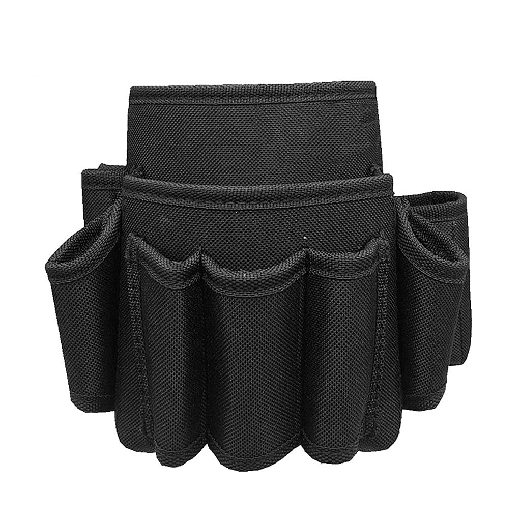 UXZDX CUJUX Professional Electrician Tool Pouch - Heavy Duty Waterproof & Wear-Resistant Waist Storage Bag for Outdoor Work | Ideal for Electricians, Construction & DIY Projects