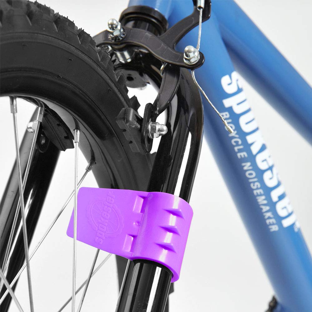 SPOKESTER Bicycle Noise Maker - Motorcycle Sound Bike Horn for Kids & Adults - Fun Cycling Accessories for Safety & Entertainment on Road Trips