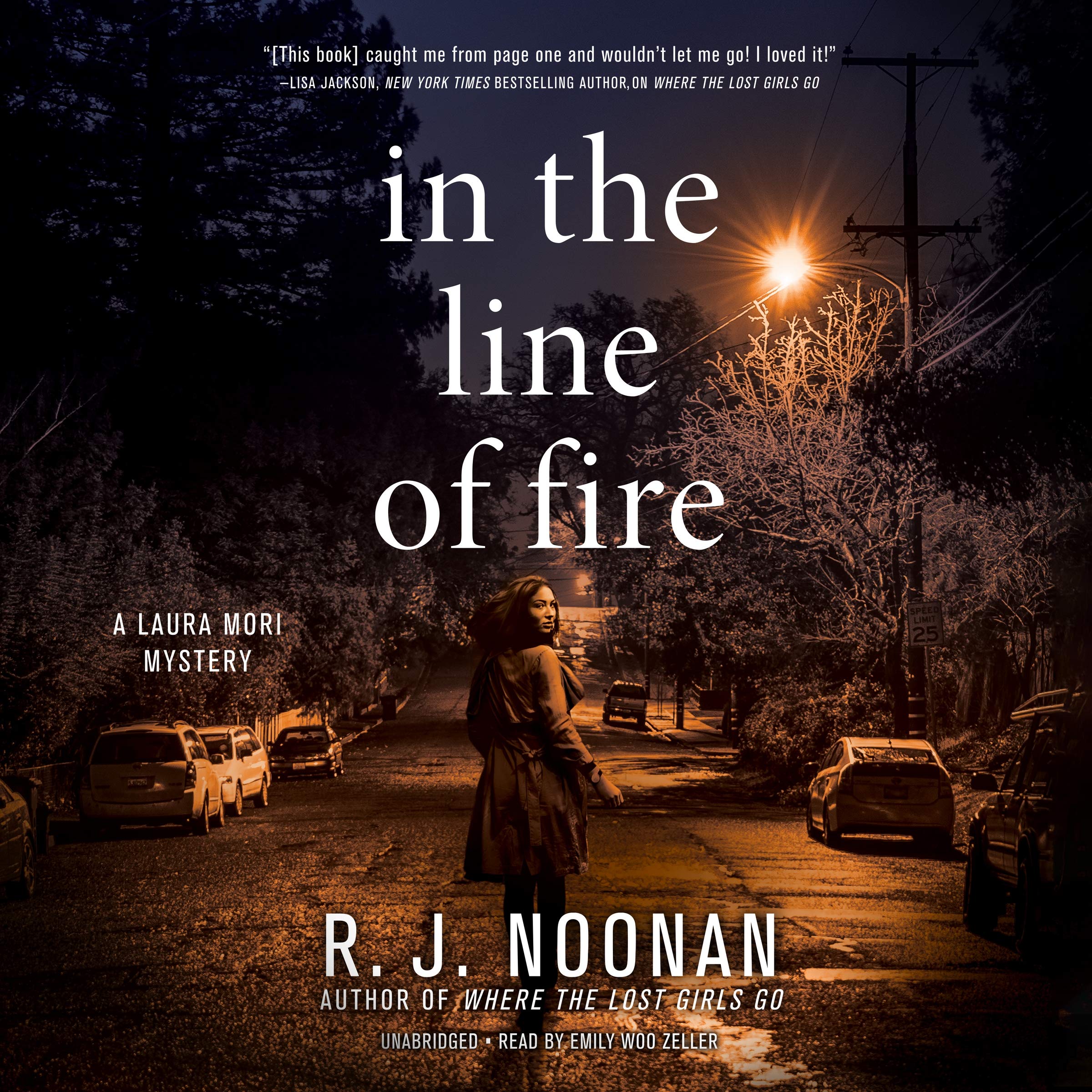 In the Line of Fire Lib/E: A Laura Mori Mystery Audiobook (The Laura Mori Mysteries Series Book 2) – Perfect for Crime Thriller Fans & Commute Listening