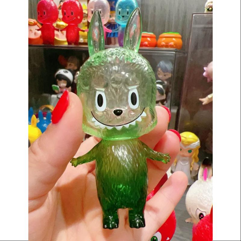 Labubu The Monsters Series 2 Clear Green Vinyl Art Toy Collectible - Perfect for Display, Gifts, and Pop Culture Enthusiasts