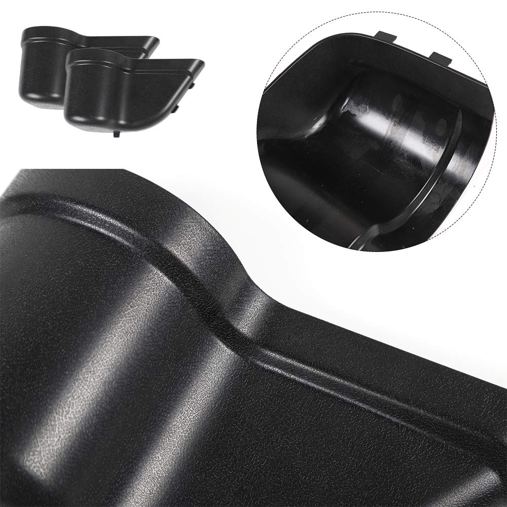 RT-TCZ Jeep Wrangler JK Door Storage Pocket & Cup Holder Tray Organizer - Compatible with 2011-2017 JK/JKU Models - Perfect for Road Trips, Off-Road Adventures & Daily Commutes