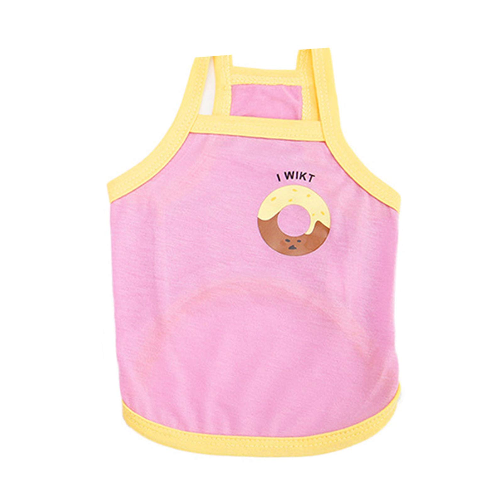 Hionre Stylish Cotton Dog Vest - Soft & Skin-Friendly Pet Clothes for Small & Medium Dogs | Perfect for Spring & Summer Outfits | Ideal for Daily Walks, Park Visits & Outdoor Adventures
