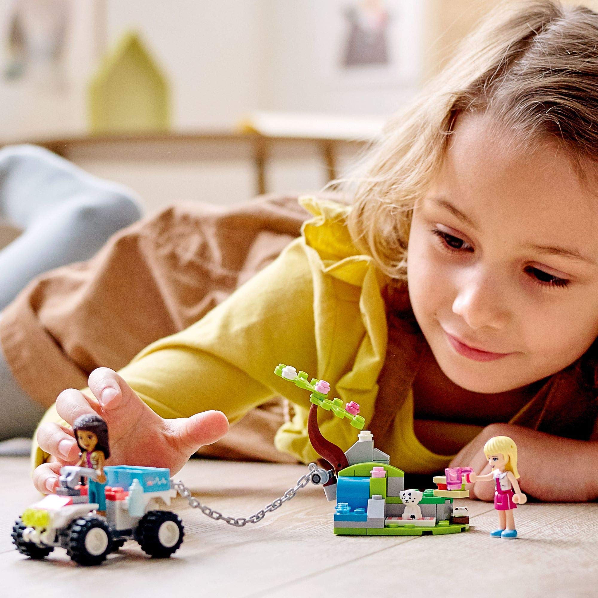 LEGO Friends Vet Clinic Rescue Buggy 41442 Building Kit - 100-Piece Veterinary Toy Set for Kids Ages 6+ with First-Aid Accessories | STEM Learning Toy, Birthday Gift for Animal Lovers | Pretend Play Vet Clinic & Emergency Rescue Scenarios