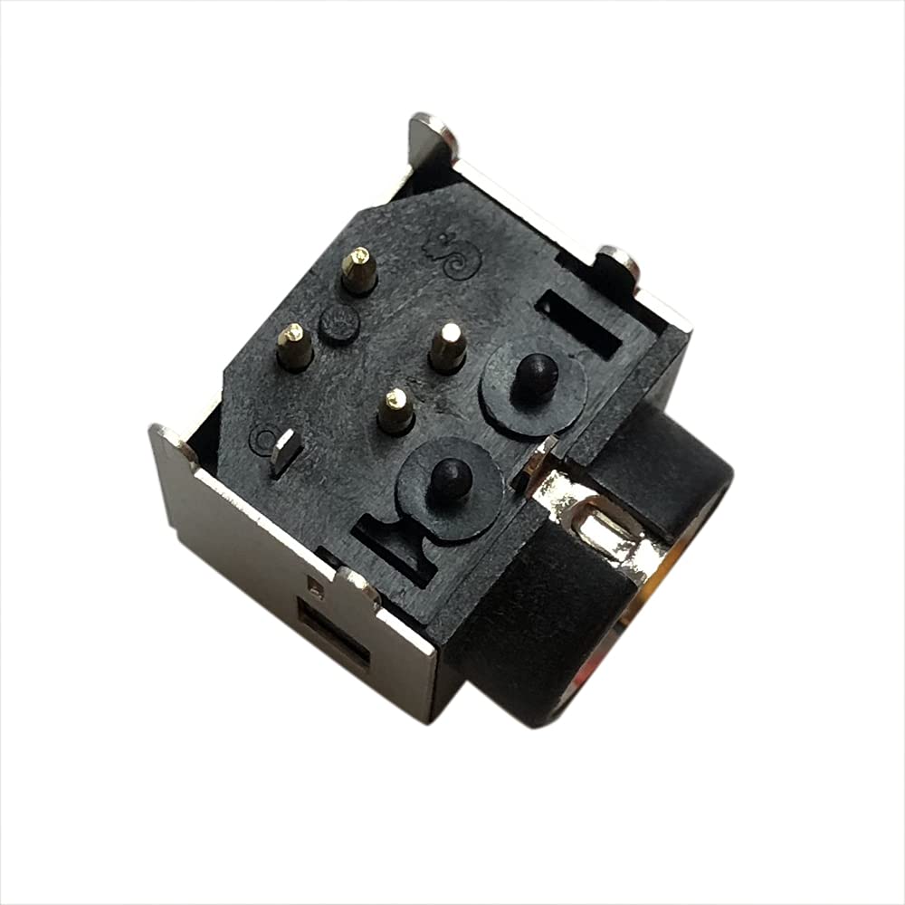 Original DC Power Jack Socket Plug Connector Charging Port Replacement for MSI GT62VR MS-16L21 GT83VR MS-18151 Laptop - Compatible with MSI Gaming Notebooks - Perfect for Home & Office Use