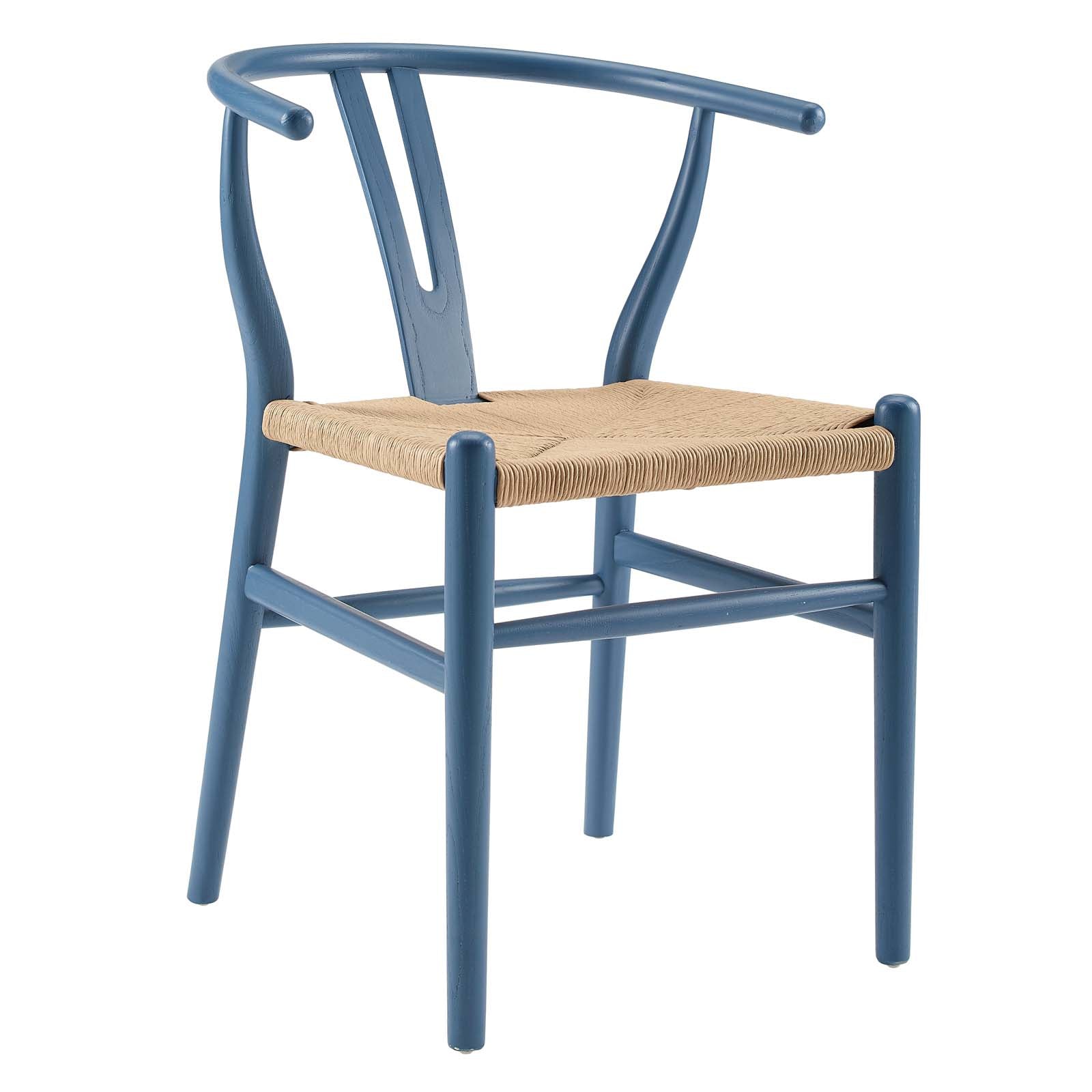 Amish Solid Wood Dining Side Chair - Handcrafted Rustic Farmhouse Style - Perfect for Kitchen, Dining Room & Farmhouse Decor