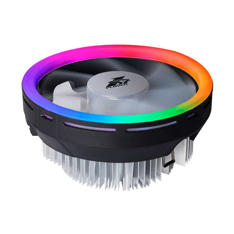 1st Player FR1 RGB LED CPU Cooling Fan Heatsink - Compatible with Intel & AMD Processors - Perfect for Gaming PCs, Workstations & High-Performance Computer Builds