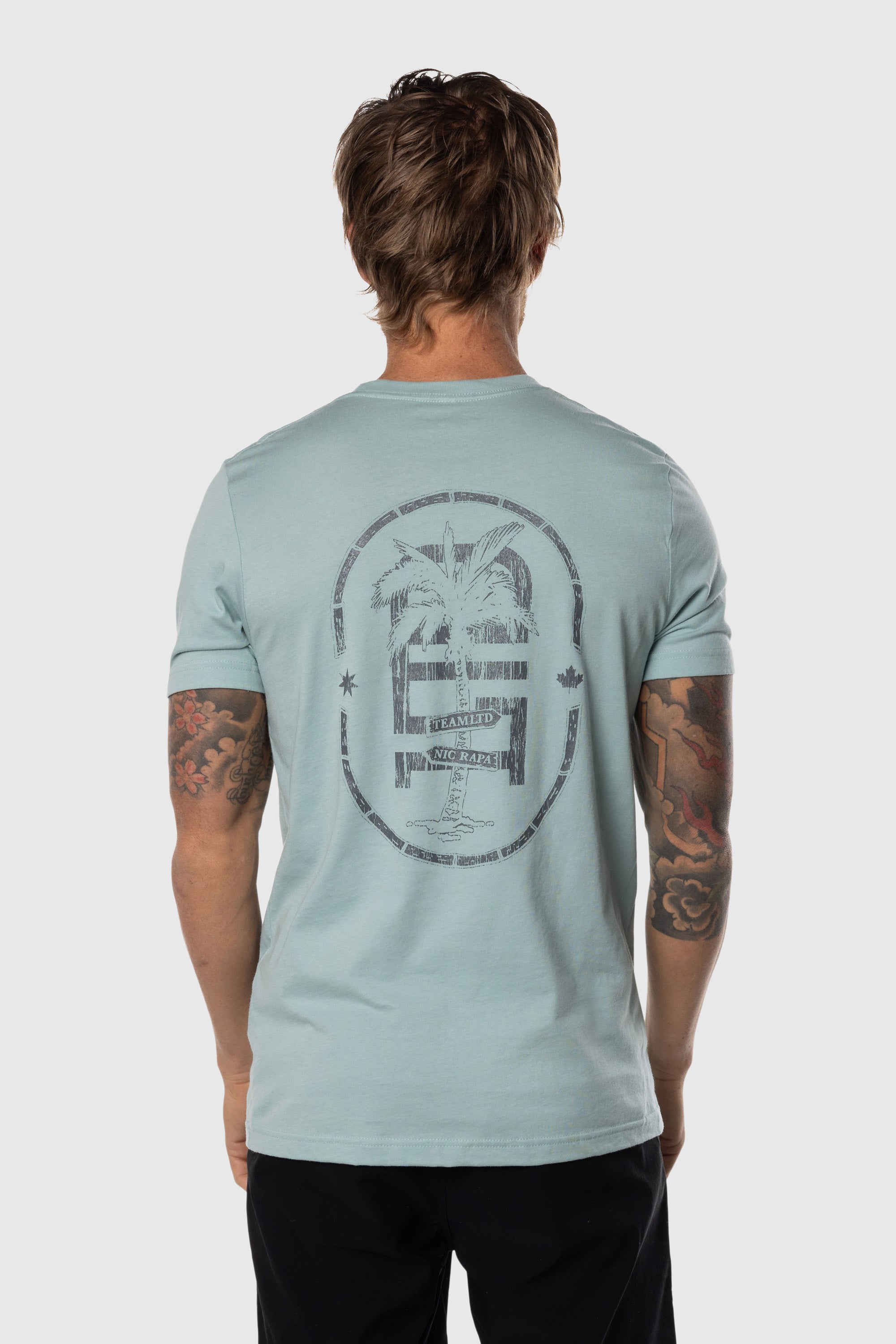 Rapa Tee Heather Charcoal - Soft & Comfortable Men's T-Shirt for Casual Wear & Everyday Outfits