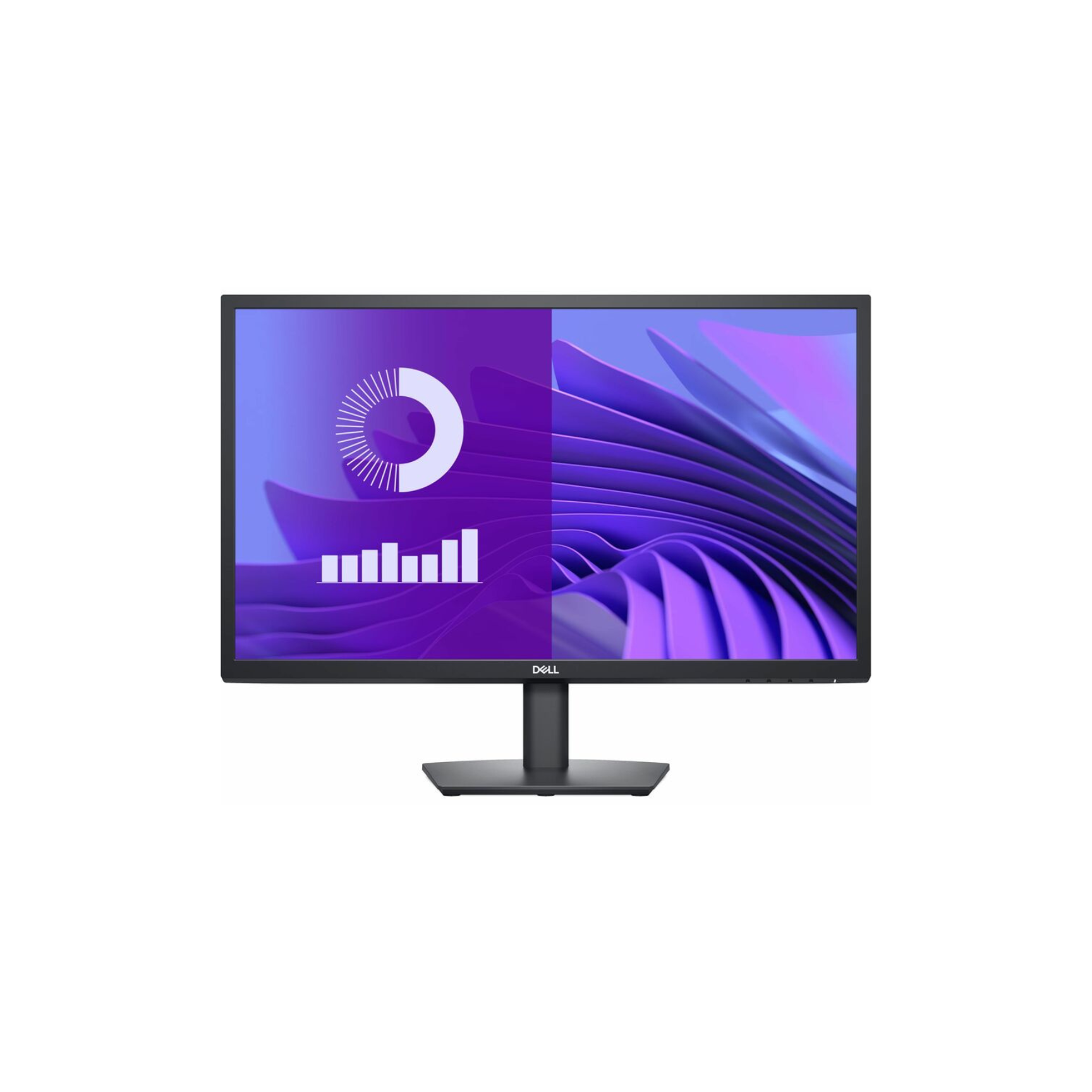 Dell E2425H 24 Inch Full HD LED Monitor - 1920x1080 Resolution, VGA & HDMI Ports for Home Office, Gaming, and Business Use