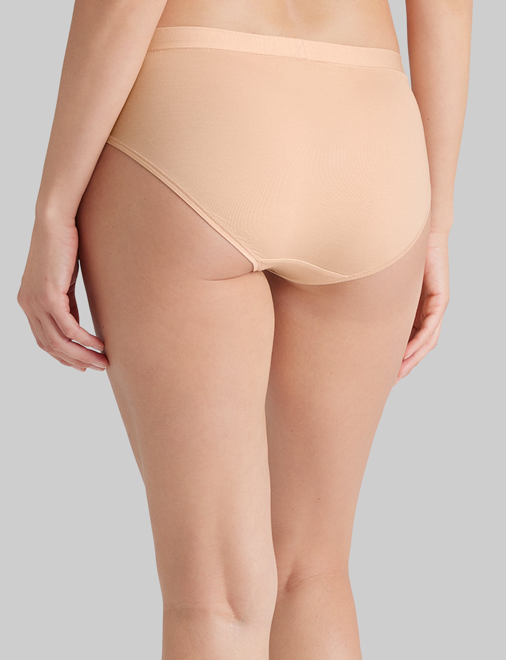 Women's High Rise Brief Underwear - 3 Pack Soft Second Skin Comfort for Everyday Wear & Lounge