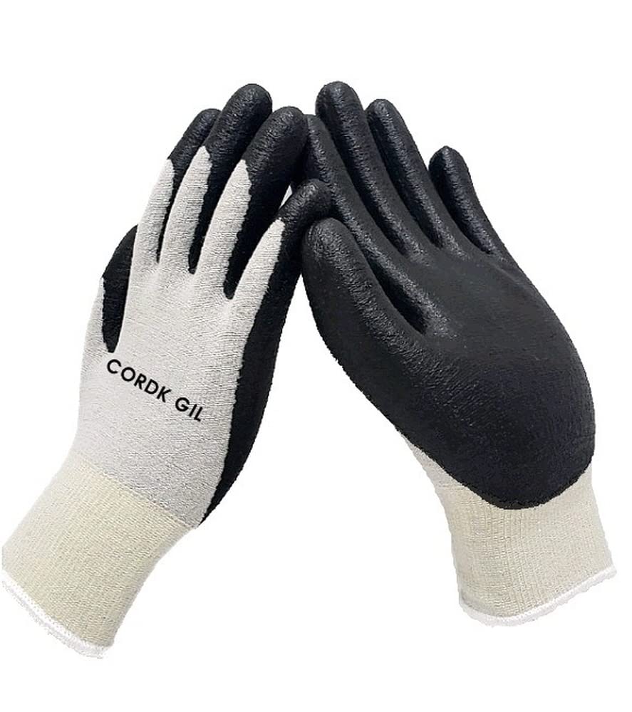 Bamboo Gardening Gloves - Durable Hand Protection for Gardening, Fishing, Clamming & Industrial Work | Perfect for Outdoor Activities, Yard Work & Heavy Duty Tasks