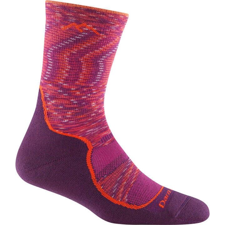 Darn Tough Light Hiker Micro Crew Lightweight Hiking Socks for Women - Moisture-Wicking & Cushioned for All-Day Comfort on Trails, Travel & Outdoor Adventures