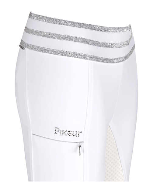 Pikeur Kids Ida Grip Riding Tights - Breathable Equestrian Leggings for Girls - Perfect for Horseback Riding Lessons & Competitions