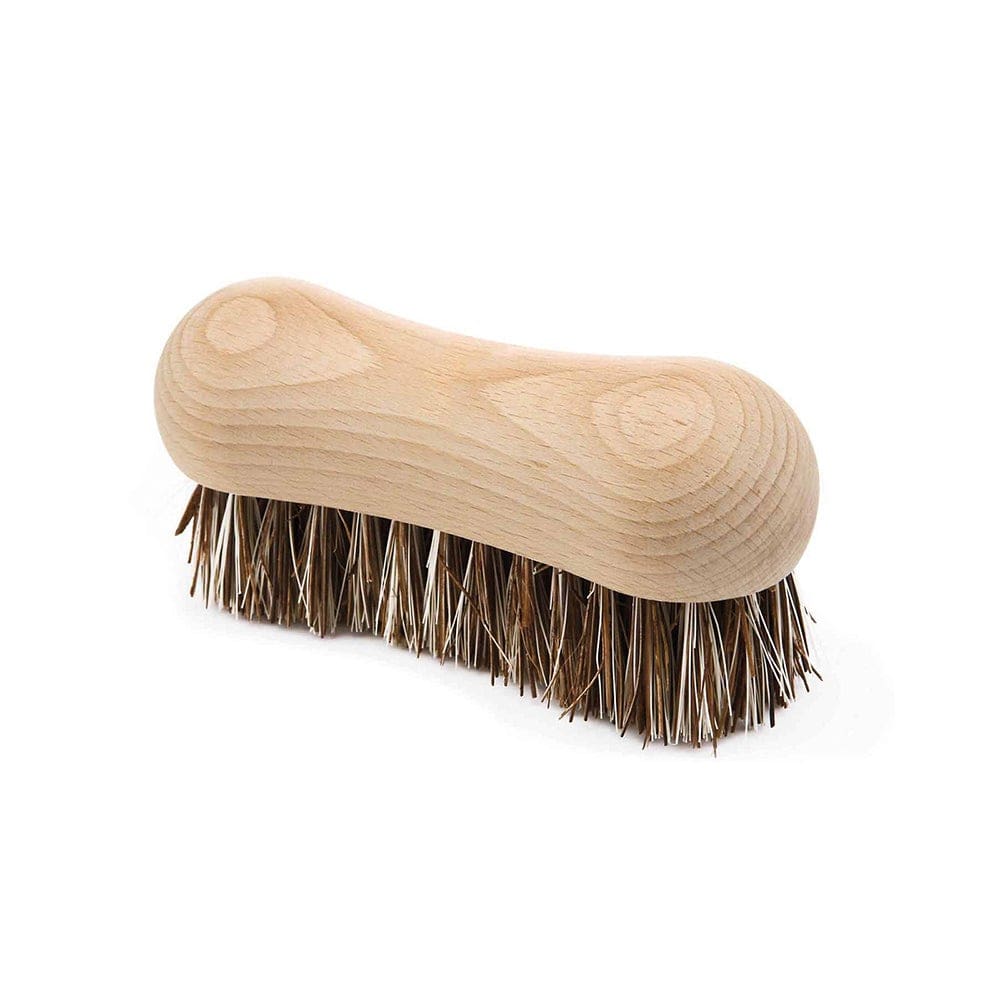 Premium Valet Scrubbing Brush for Shoes & Clothes - Heavy Duty Cleaning Brush for Stubborn Stains - Perfect for Sneakers, Boots, Leather & Fabric Care at Home or On-The-Go