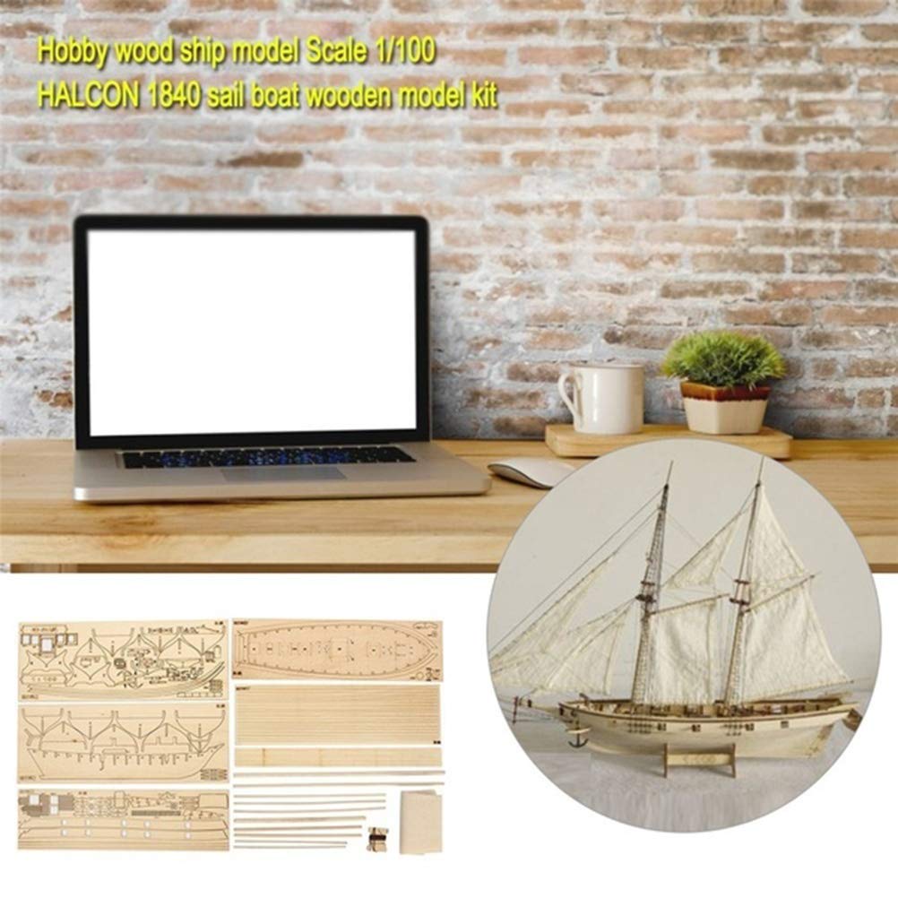 3D Wooden Pirate Ship Model Kit - DIY Nautical Decor Large Puzzle for Adults & Kids | Perfect Birthday Gift for Men, Women & Teens | Home Office Decoration, Collectible Display & STEM Learning Toy