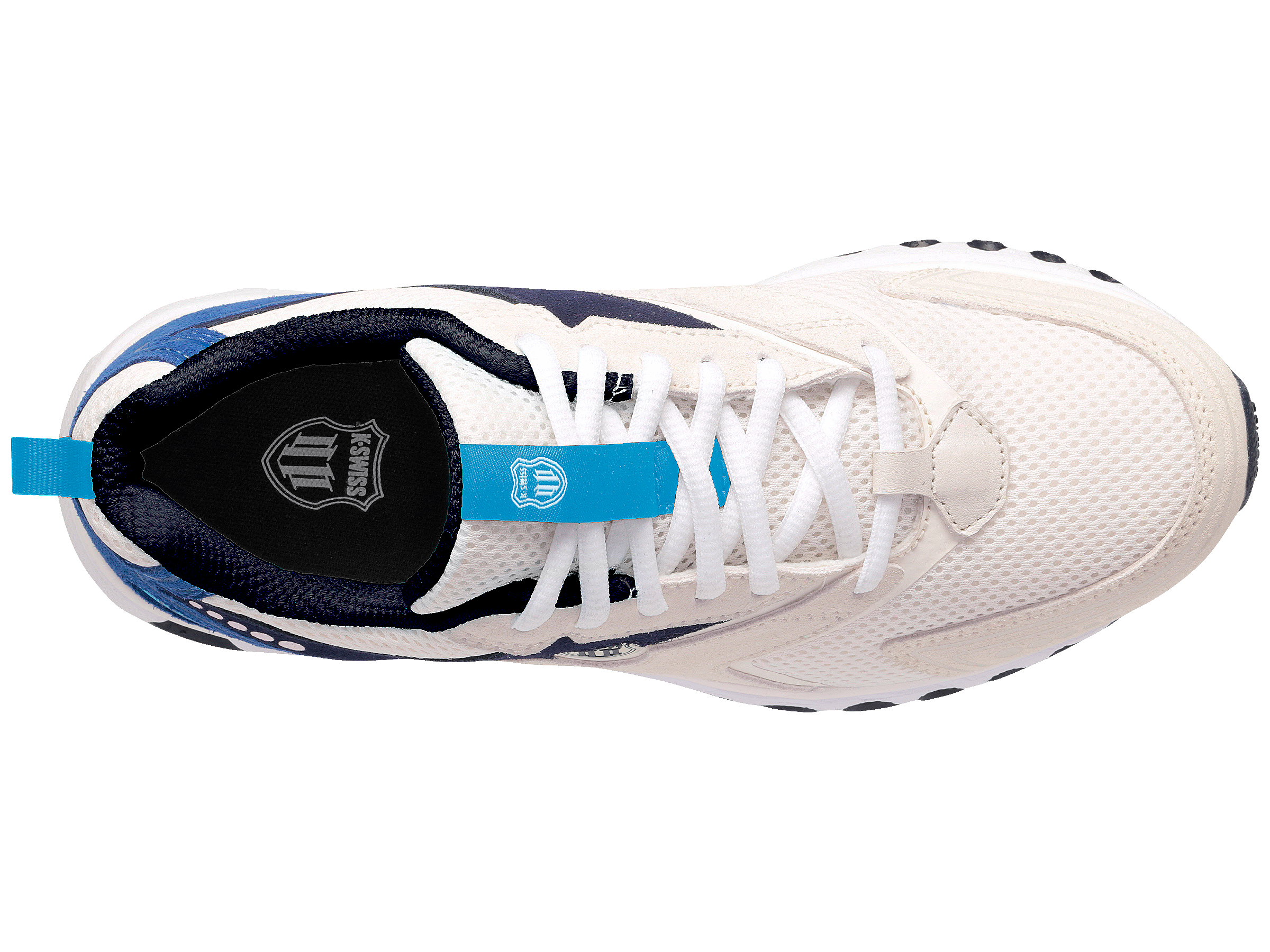 Venus Williams Signature 97447 248 M Tubes Comfort 300 Tennis Socks - Gardenia/Peacoat/Lapis - Perfect for Tennis, Running & Everyday Wear