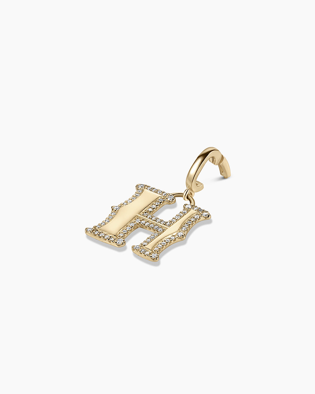 Diamond Era Alphabet Charm - Elegant Initial Pendant Necklace for Women, Personalized Jewelry Gift for Her, Perfect for Birthdays, Anniversaries & Special Occasions