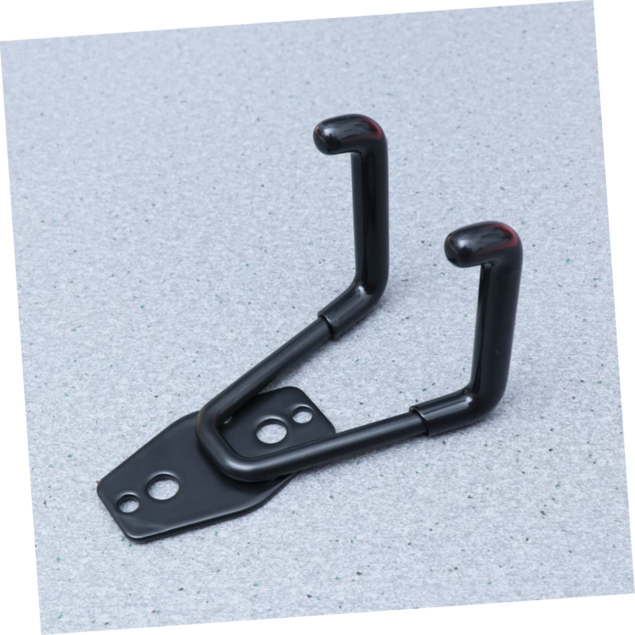 Heavy Duty Black Metal Wall Hooks - 10 Pack Anti-Slip Garage Hangers for Warehouse, Garden Tools, Bikes & Sports Equipment - Durable Storage Solution for Home, Office, Balcony Organization