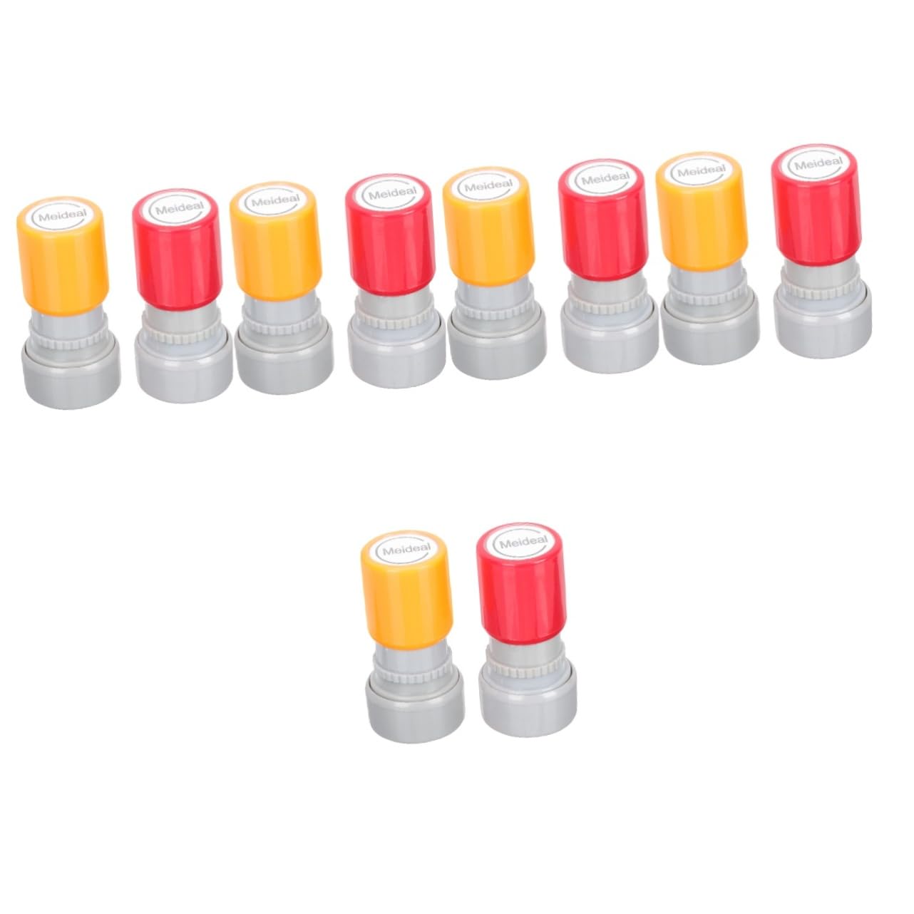 Abaodam 10-Piece Guitar Chord Rubber Stamp Set with Ink Pad - Beginner Guitar Chords, Frets & Tablature Stamps for Ukulele, Acoustic & Electric Guitar Practice - Perfect for Music Lessons, DIY Songbooks & Gift Giving
