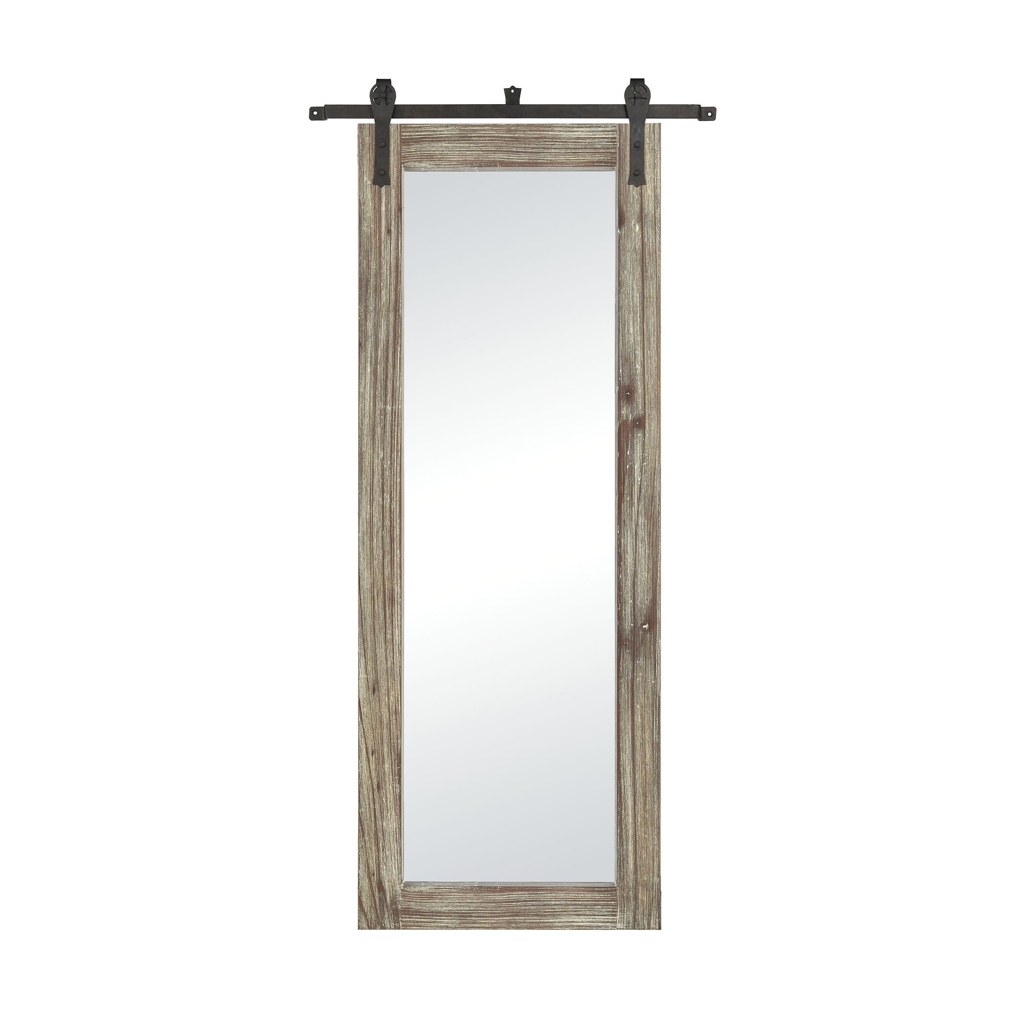 ELK Los Olivos Large Wall Mirror - 36x48 Inches Modern Full Length Mirror with Wooden Frame for Bedroom, Living Room & Entryway - Perfect for Home Decor, Dressing Area & Space Enhancement