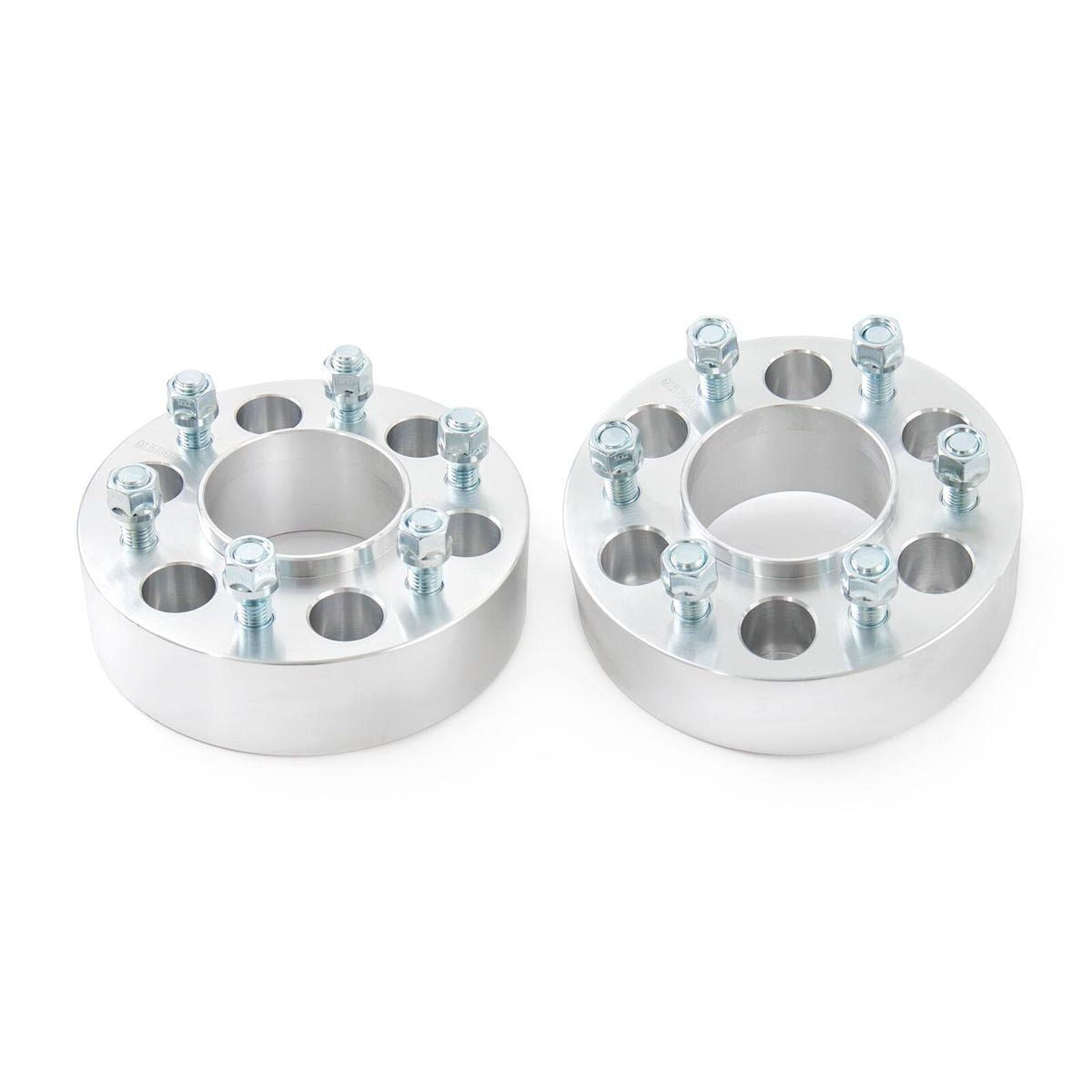 2 Inch Ford Wheel Spacers Pair for 2004-2014 F-150 - Heavy Duty Hubcentric Wheel Adapters - Improve Stance & Clearance for Off-Roading, Towing & Custom Look