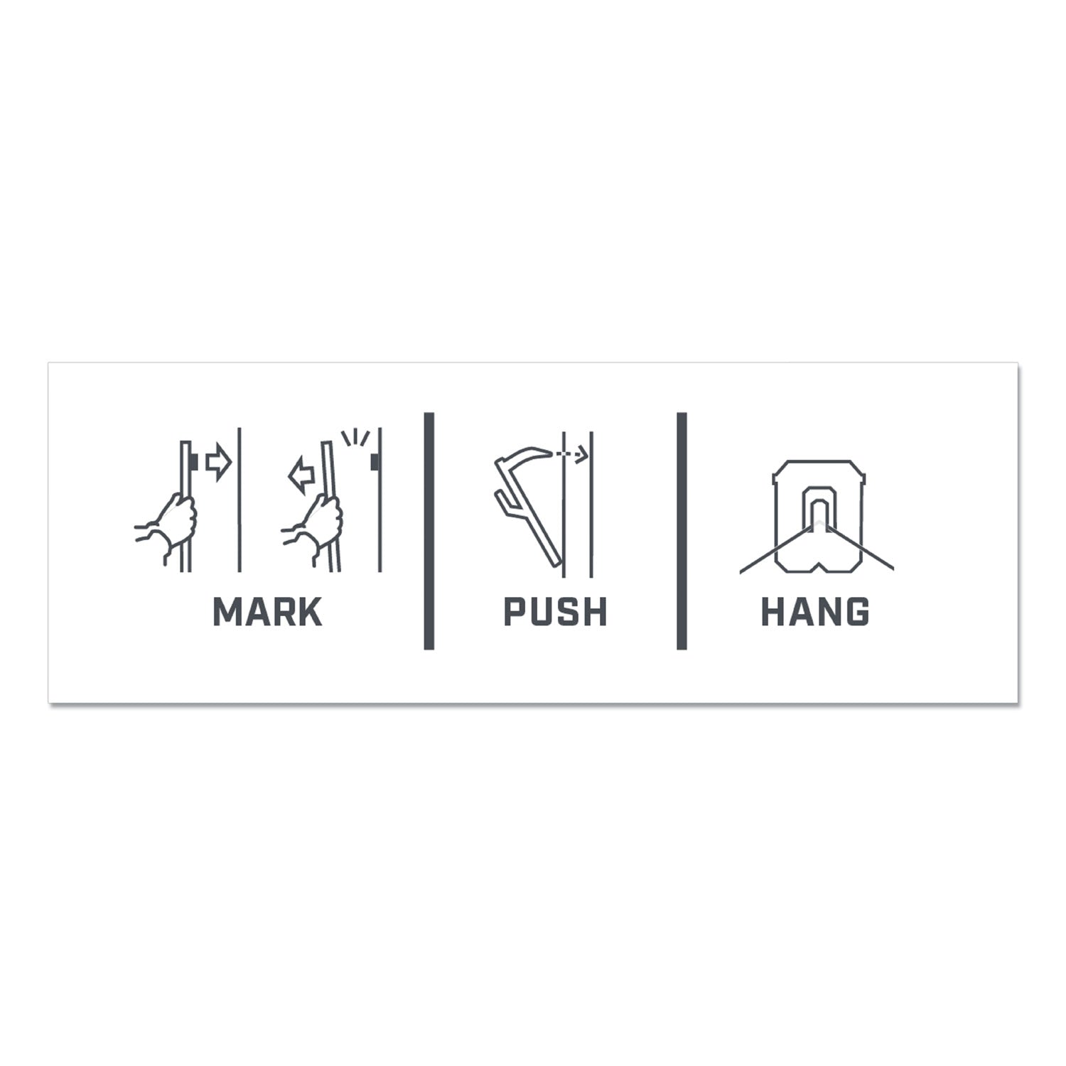 3M™ Claw Drywall Picture Hanger - Heavy Duty Stainless Steel Hooks (45 lb Capacity) - Includes 3 Hooks & 3 Spot Markers - Perfect for Hanging Frames, Mirrors & Home Decor Securely