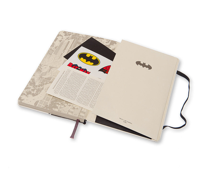 Moleskine Limited Edition Batman Hard Cover Notebook - Premium Journal for Writing, Sketching & Note Taking - Perfect for Fans, Collectors & Creative Professionals
